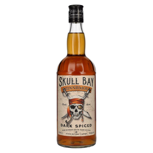 Skull Bay CINNAMON Dark Spiced 37,5% Vol. 0,7l — Piscosaveur