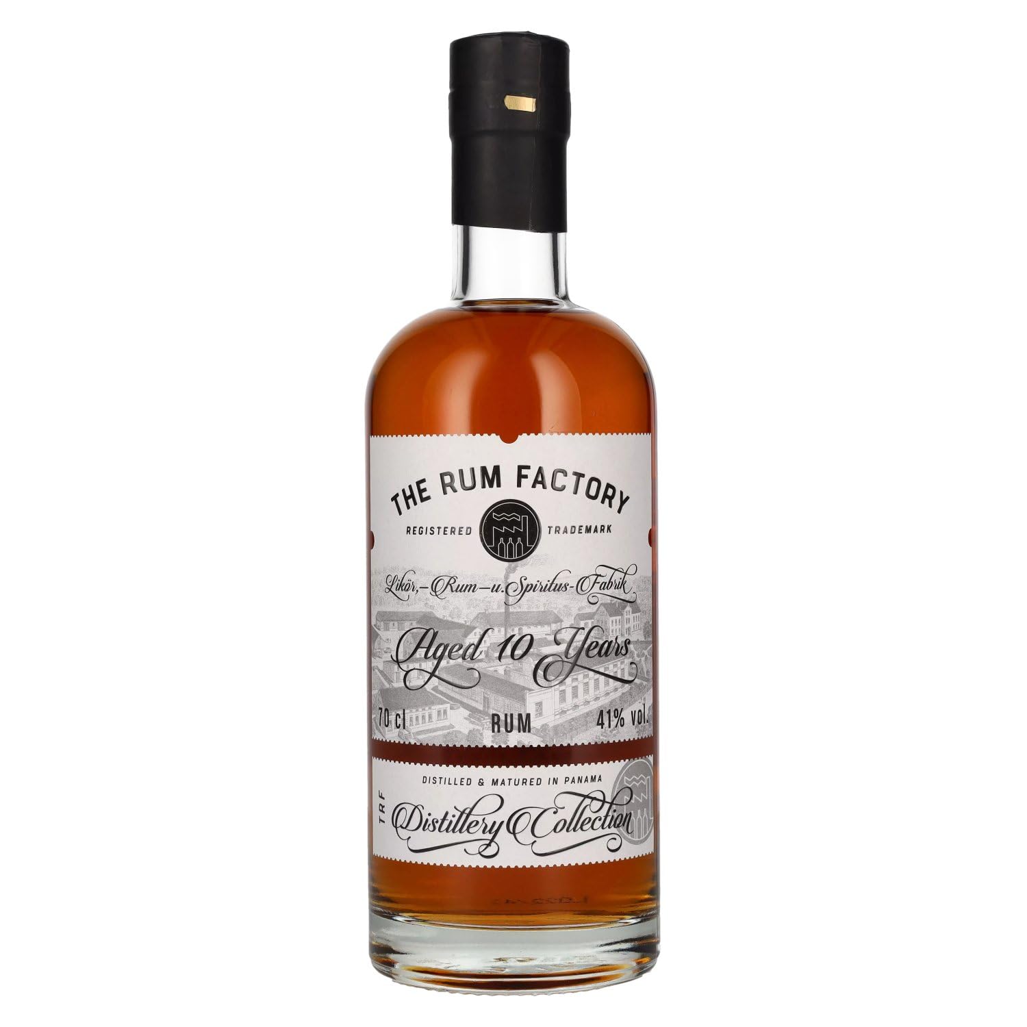 The Rum Factory 10 Years Old Rum 41% Vol. 0,7l — Piscosaveur