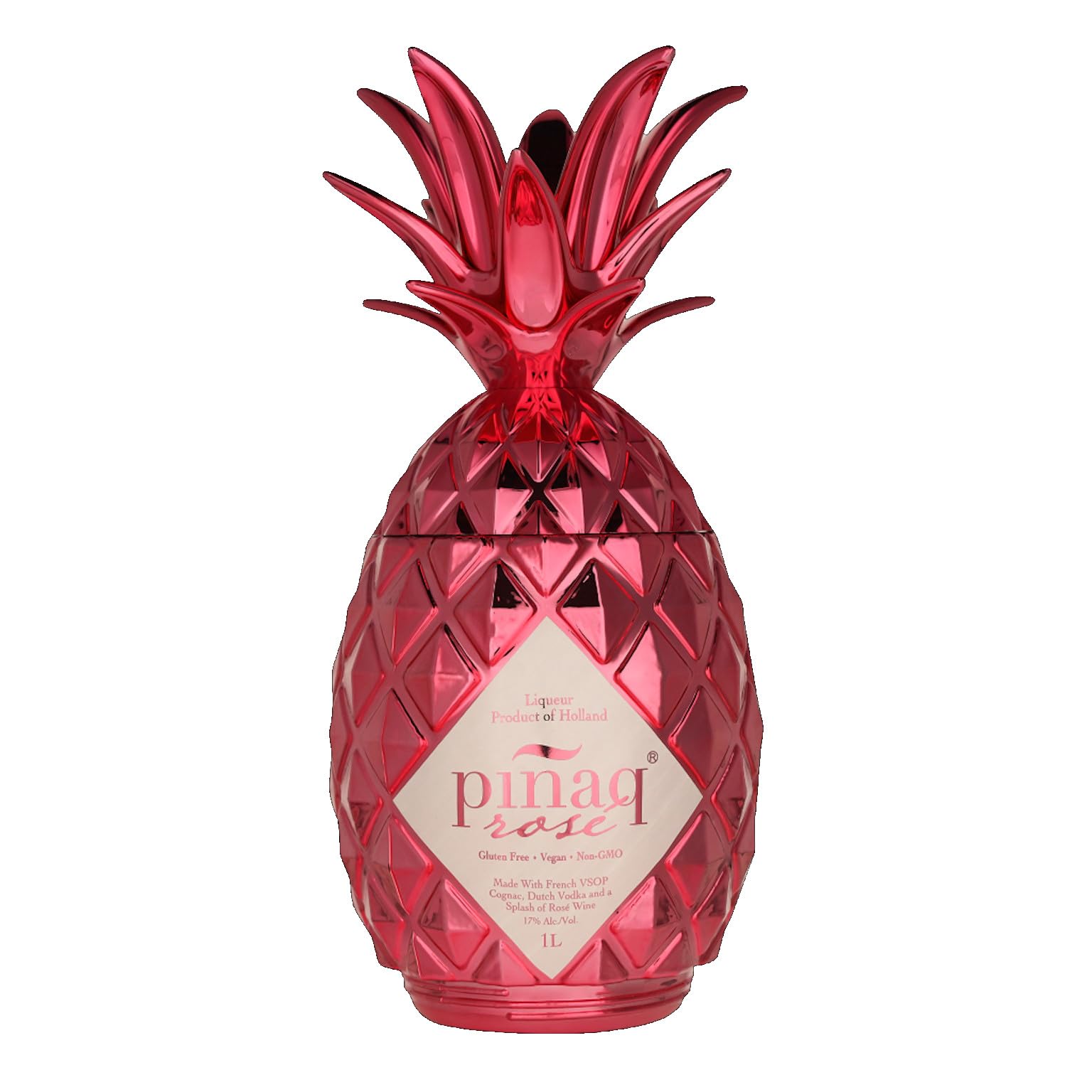 Piñaq ROSÉ Tropical Liqueur 17% Vol. 1l — Piscosaveur