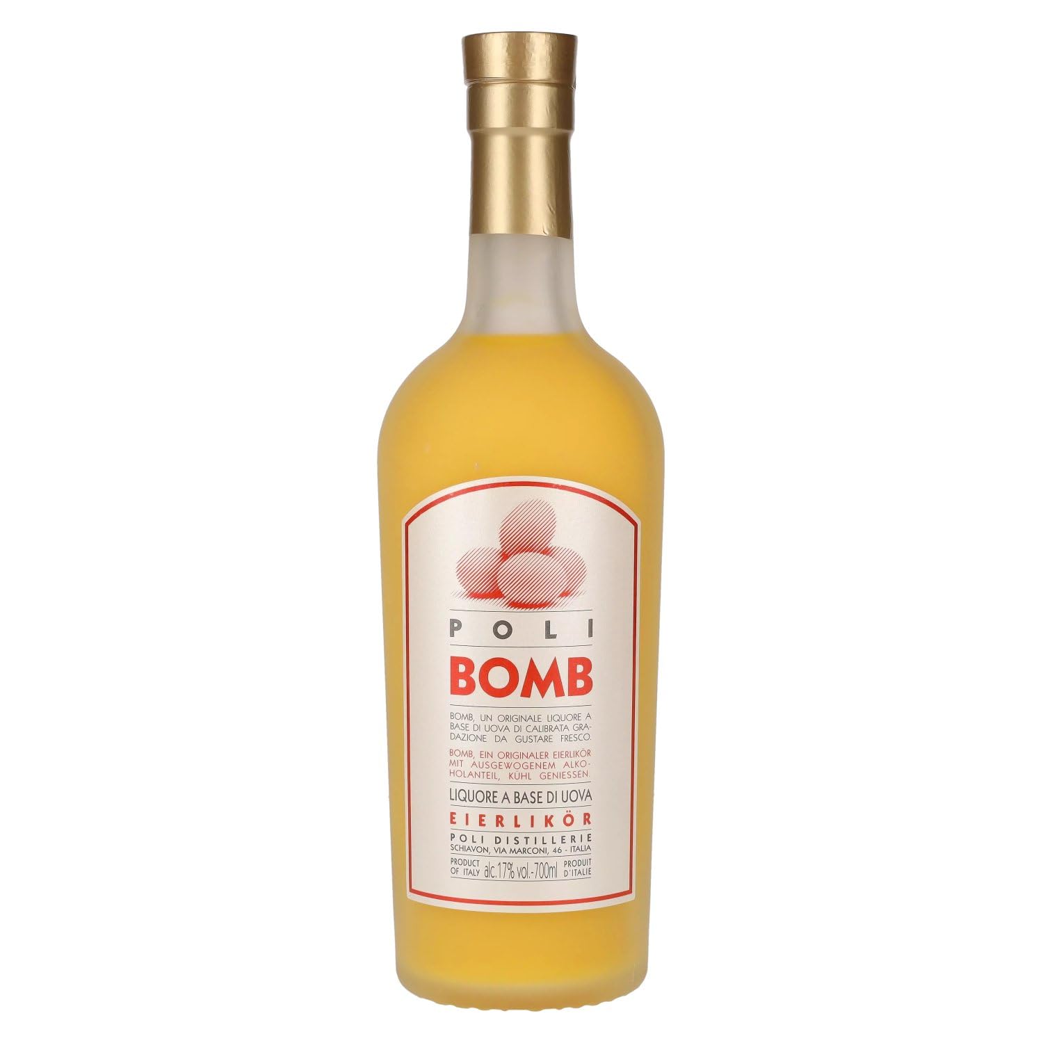 Poli BOMB Eierlikör 17% Vol. 0,7l — Piscosaveur
