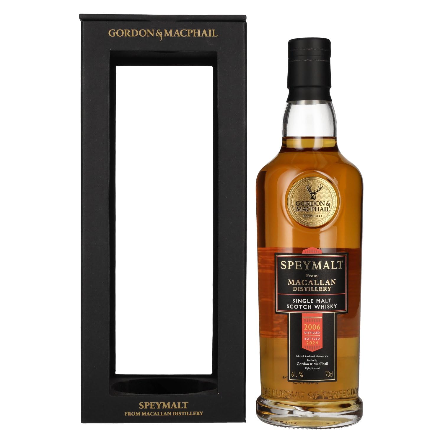 Gordon & MacPhail SPEYMALT Macallan Single Malt Scotch Whisky 2006 61, — Piscosaveur
