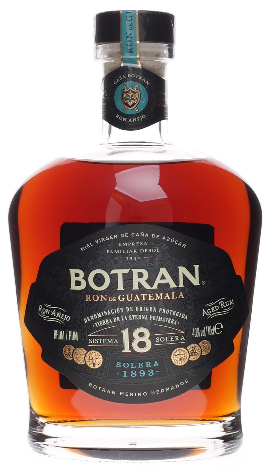 Botran Ron Añejo No. 18 Reserva de la Familia 40% Vol. 0,7l — Piscosaveur
