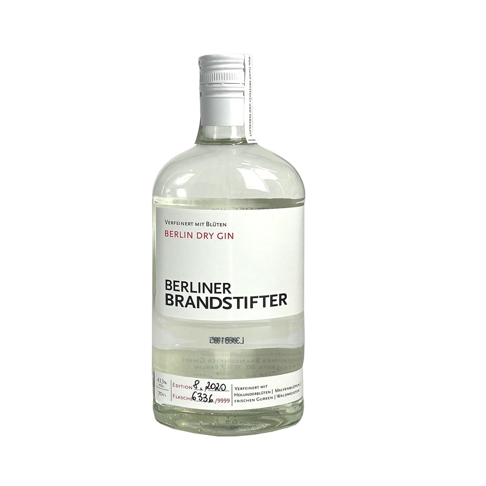 Berliner Brandstifter Berlin Dry Gin 43,3% Vol. 0,7l — Piscosaveur