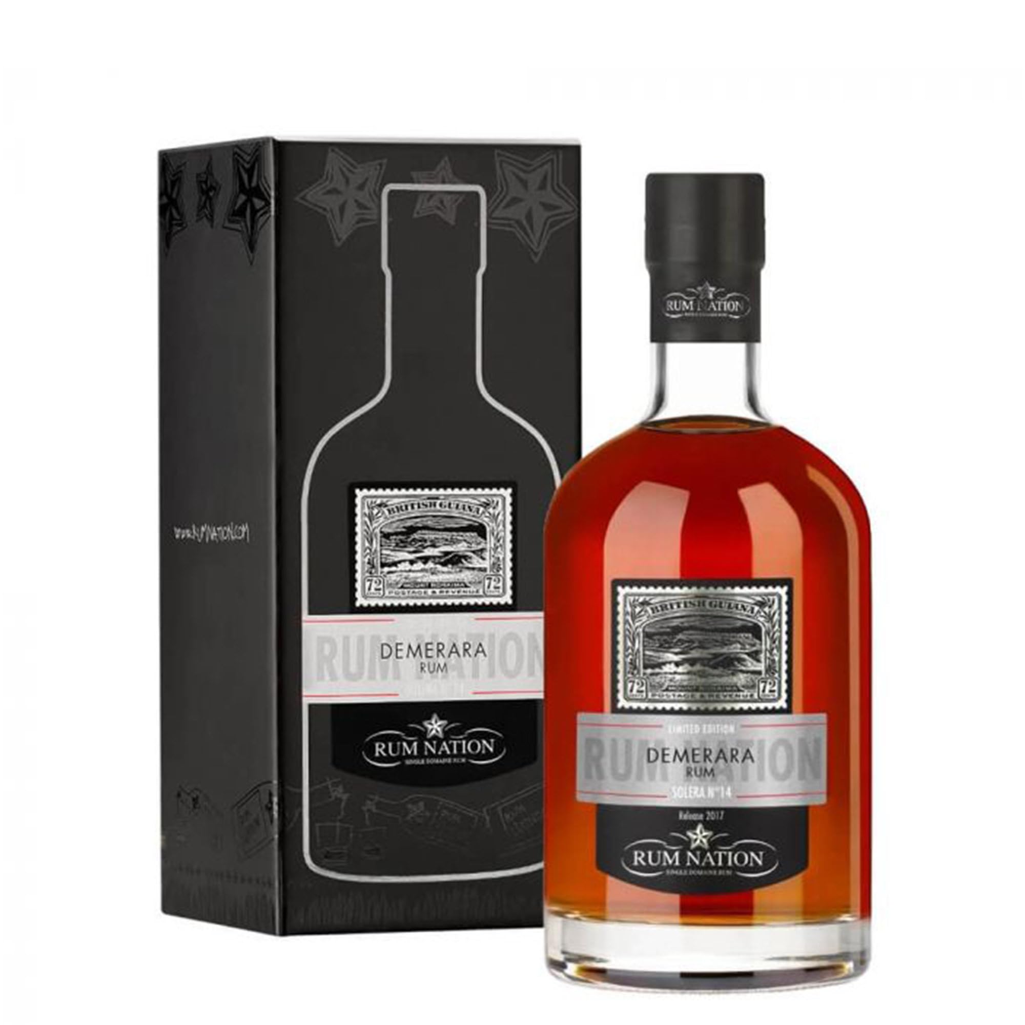 Rum Nation Demerara No. 14 Limited Edition 40% Vol. 0,7l en boîte cade — Piscosaveur