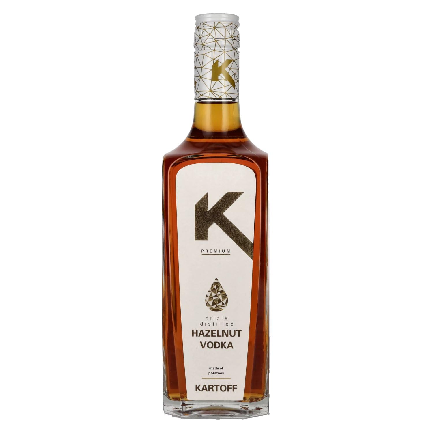 Kartoff Triple Distilled Hazelnut Vodka 38% Vol. 0,7l — Piscosaveur