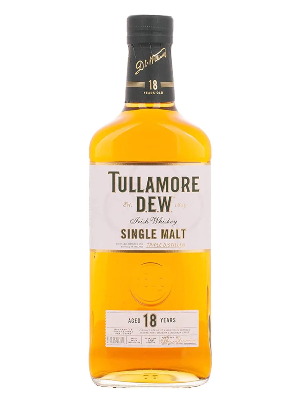 Tullamore D.E.W. 18 Years Old Single Malt Irish Whiskey 41,3% Vol. 0,7 — Piscosaveur