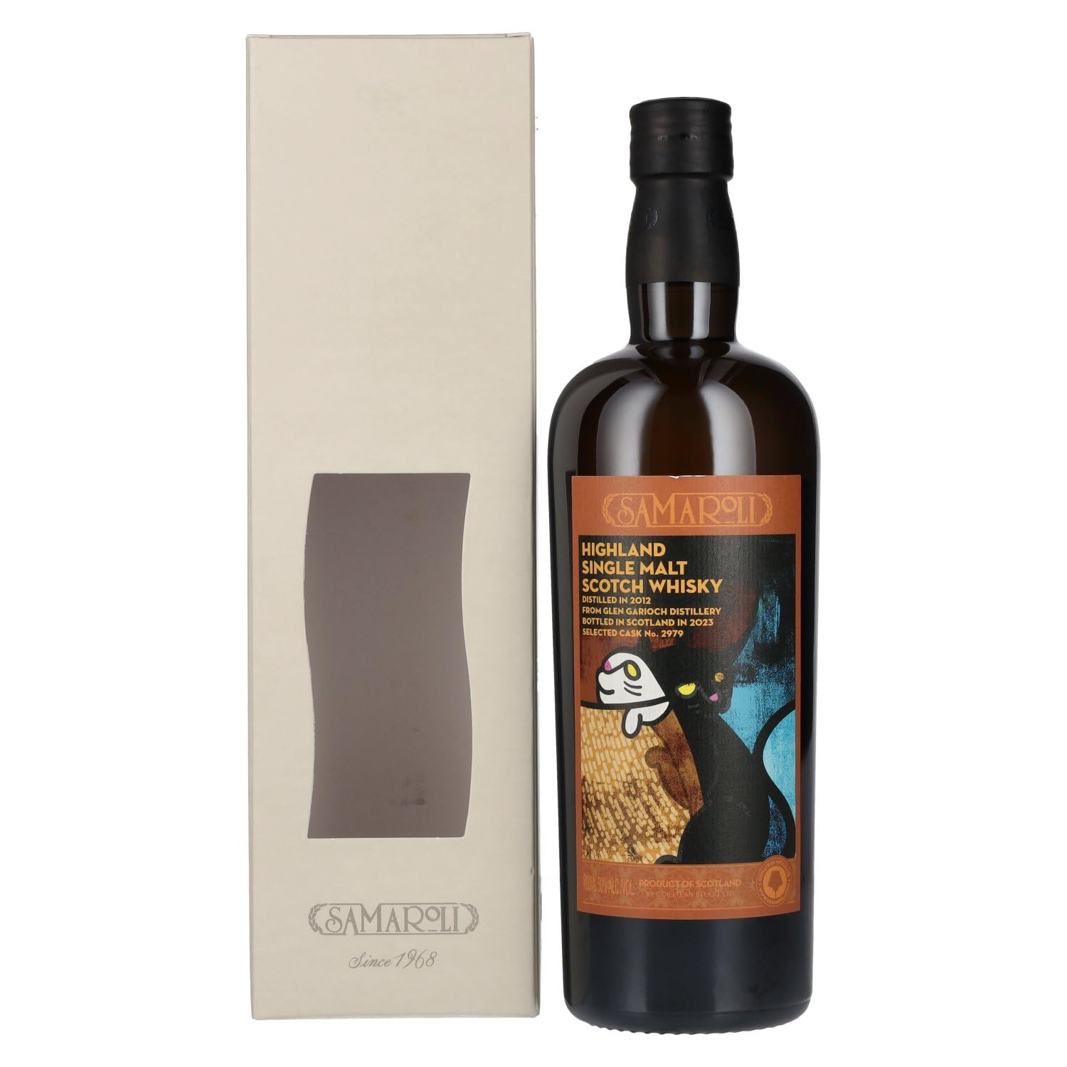 Samaroli Glen Garioch Highland Single Malt Scotch Whisky 2012 50% Vol. — Piscosaveur