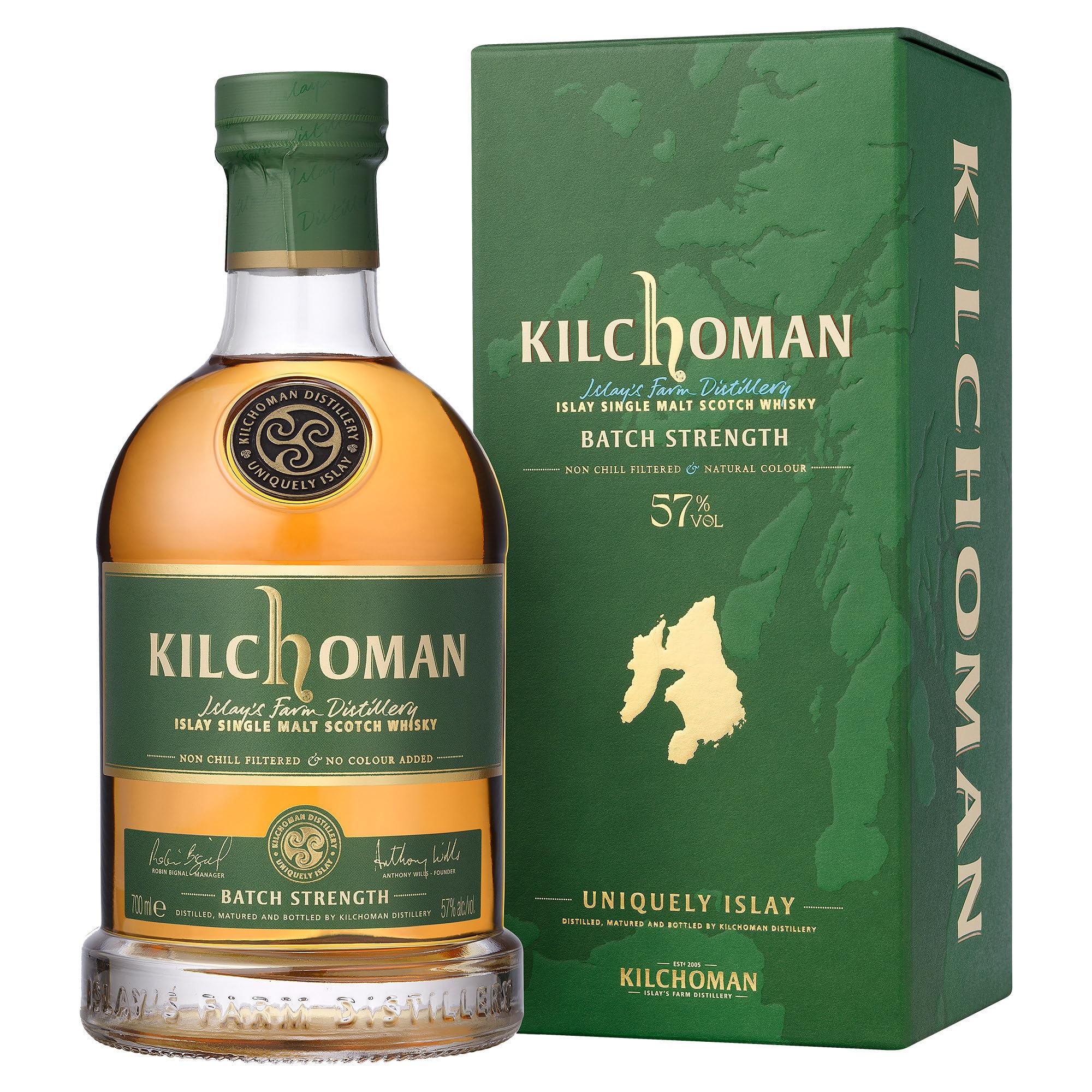 Kilchoman BATCH STRENGTH Islay Single Malt Scotch Whisky 57% Vol. 0,7l — Piscosaveur