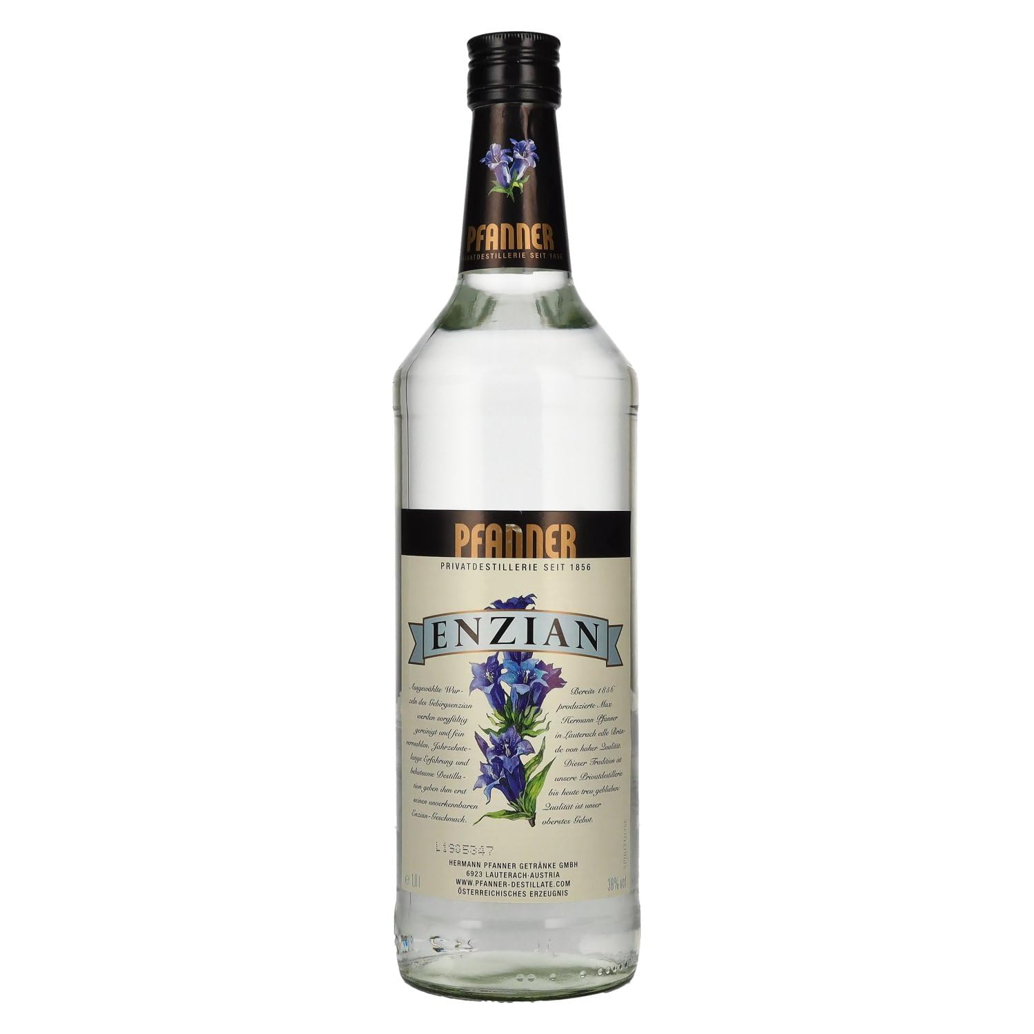 Pfanner Enzian 38% Vol. 1l — Piscosaveur