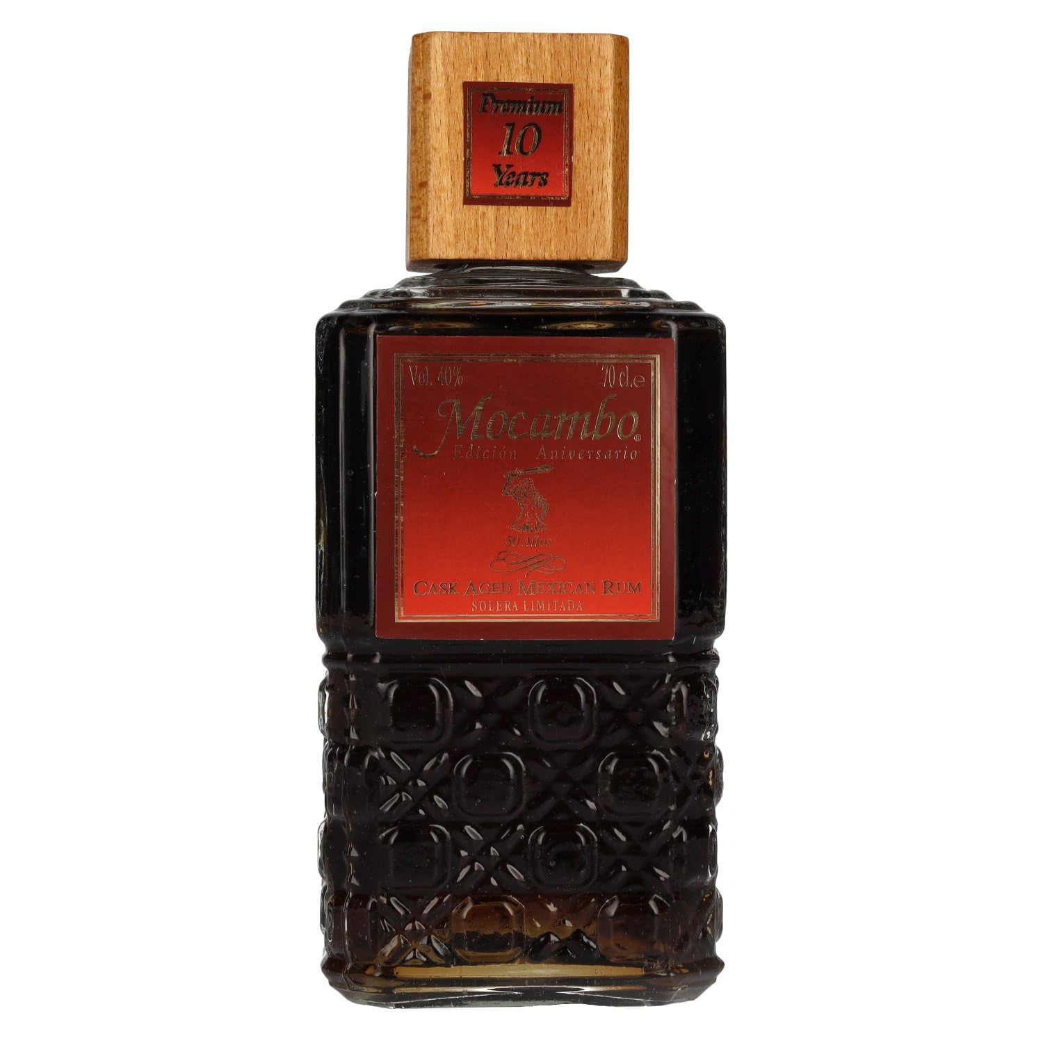 Mocambo Premium 10 Years Solera Limitada EDICIÓN ANIVERSARIO 40% Vol. 0,7l