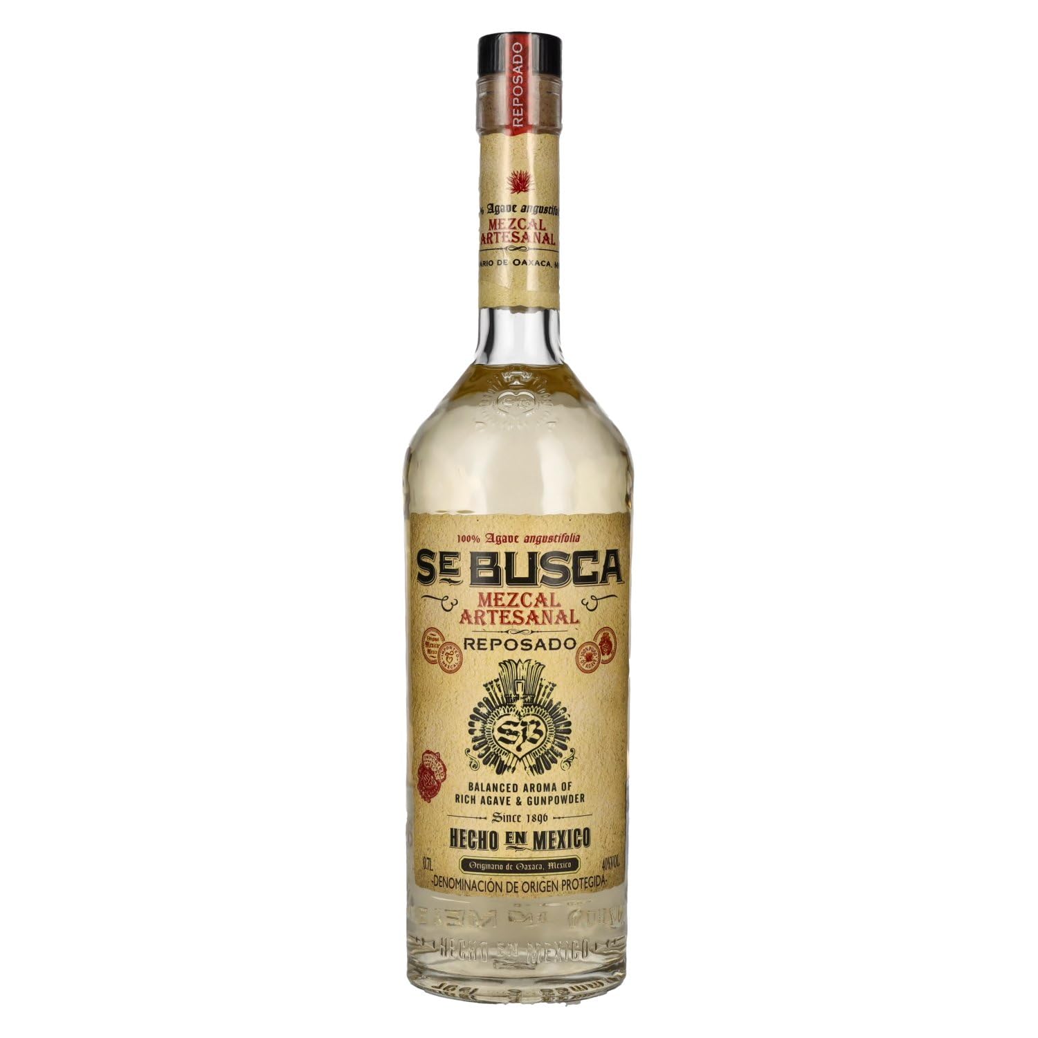 Se Busca Mezcal Artesanal REPOSADO 40% Vol. 0,7l — Piscosaveur