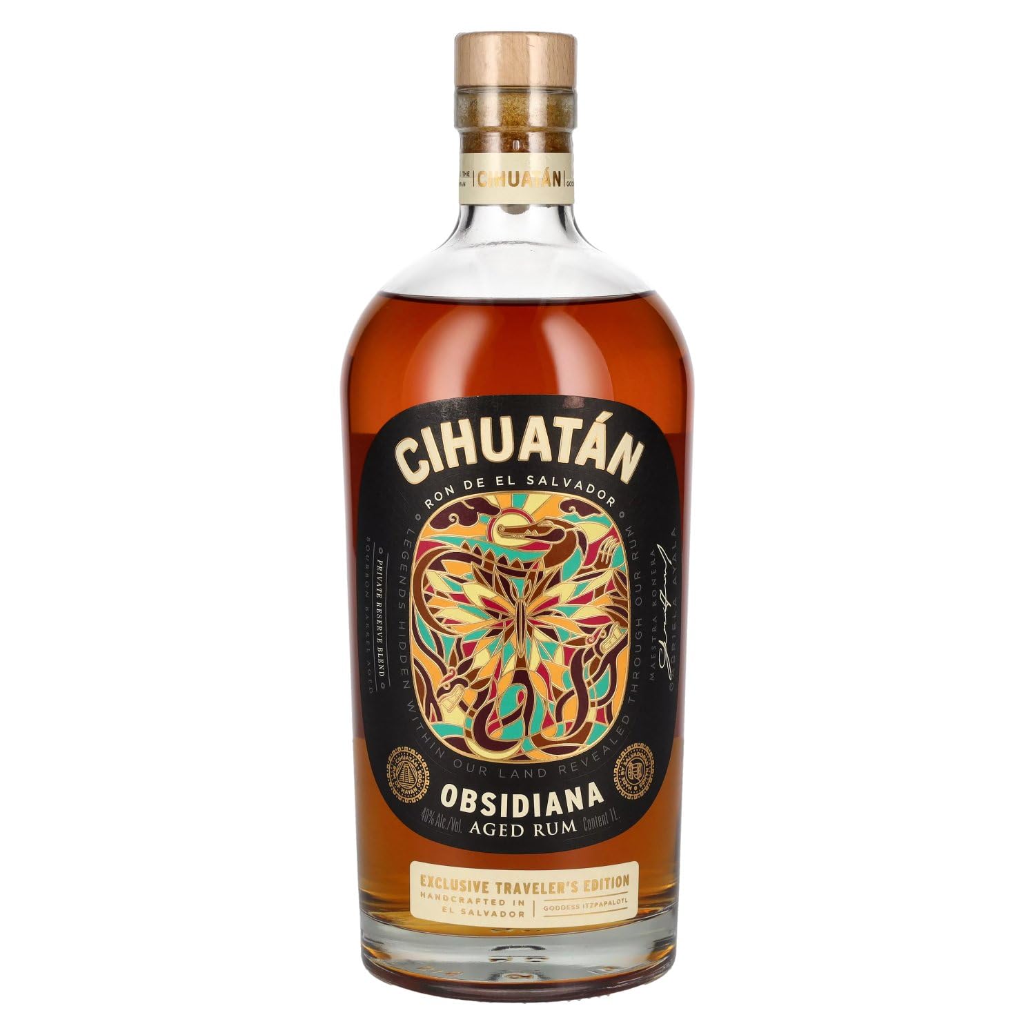 Cihuatán OBSIDIANA Rum Limited Edition 40% Vol. 1l — Piscosaveur