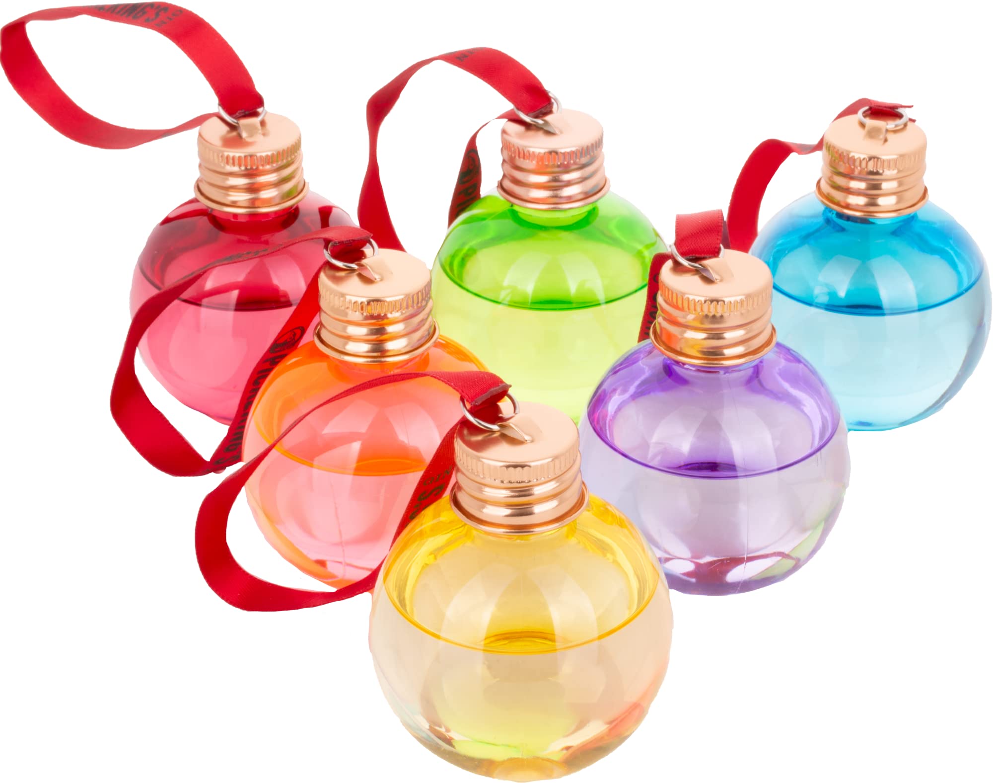 Pickering's Christmas Gin Baubles 42% Vol. 6x0,05l en boîte cadeau PET