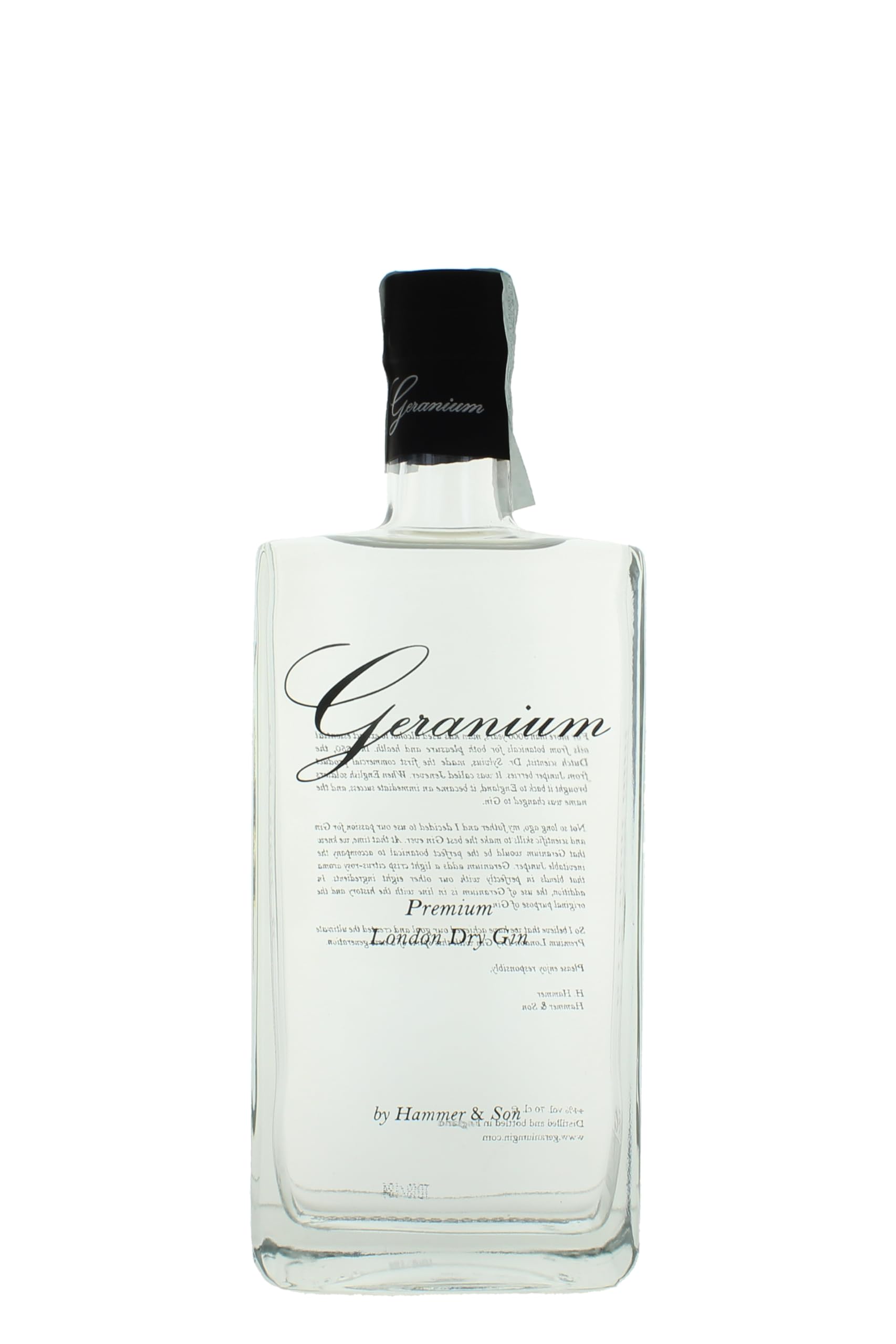 Geranium Premium London Dry Gin 44% Vol. 0,7l — Piscosaveur