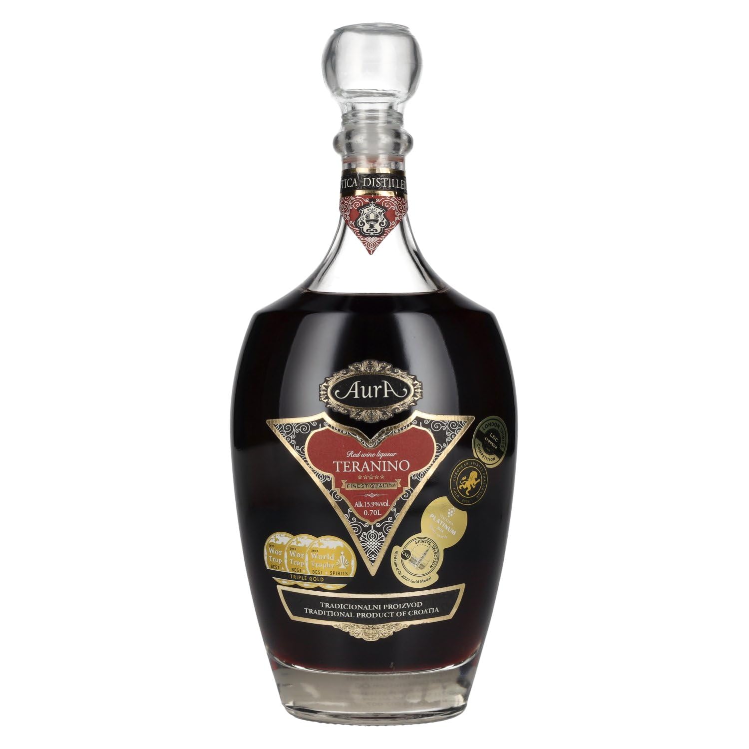 Aura Teranino Red Wine Liqueur 15,9% Vol. 0,7l — Spiritueux — Piscosaveur