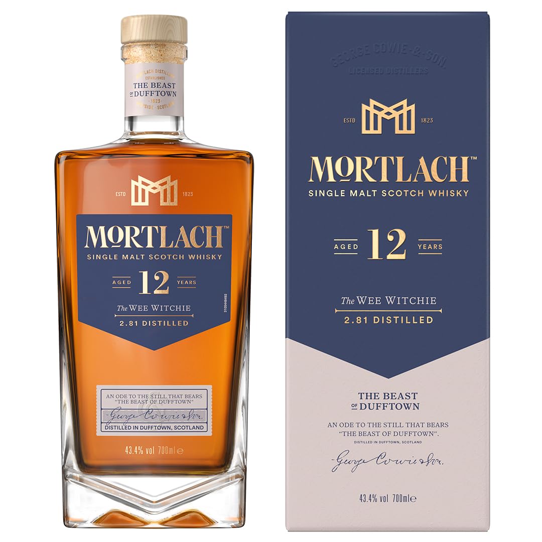 Mortlach 12 Years Old The WEE WITCHIE Single Malt 43,4% Vol. 0,7l en b — Piscosaveur