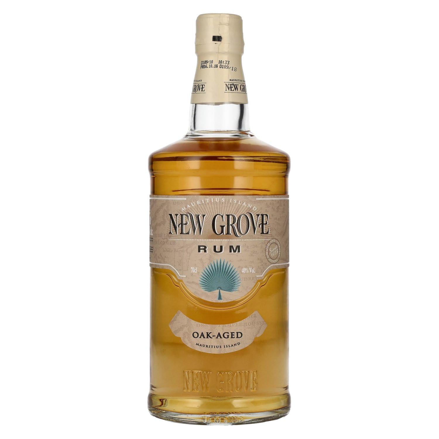 New Grove Old Oak Aged Mauritius Island Rum 40% Vol. 0,7l — Piscosaveur