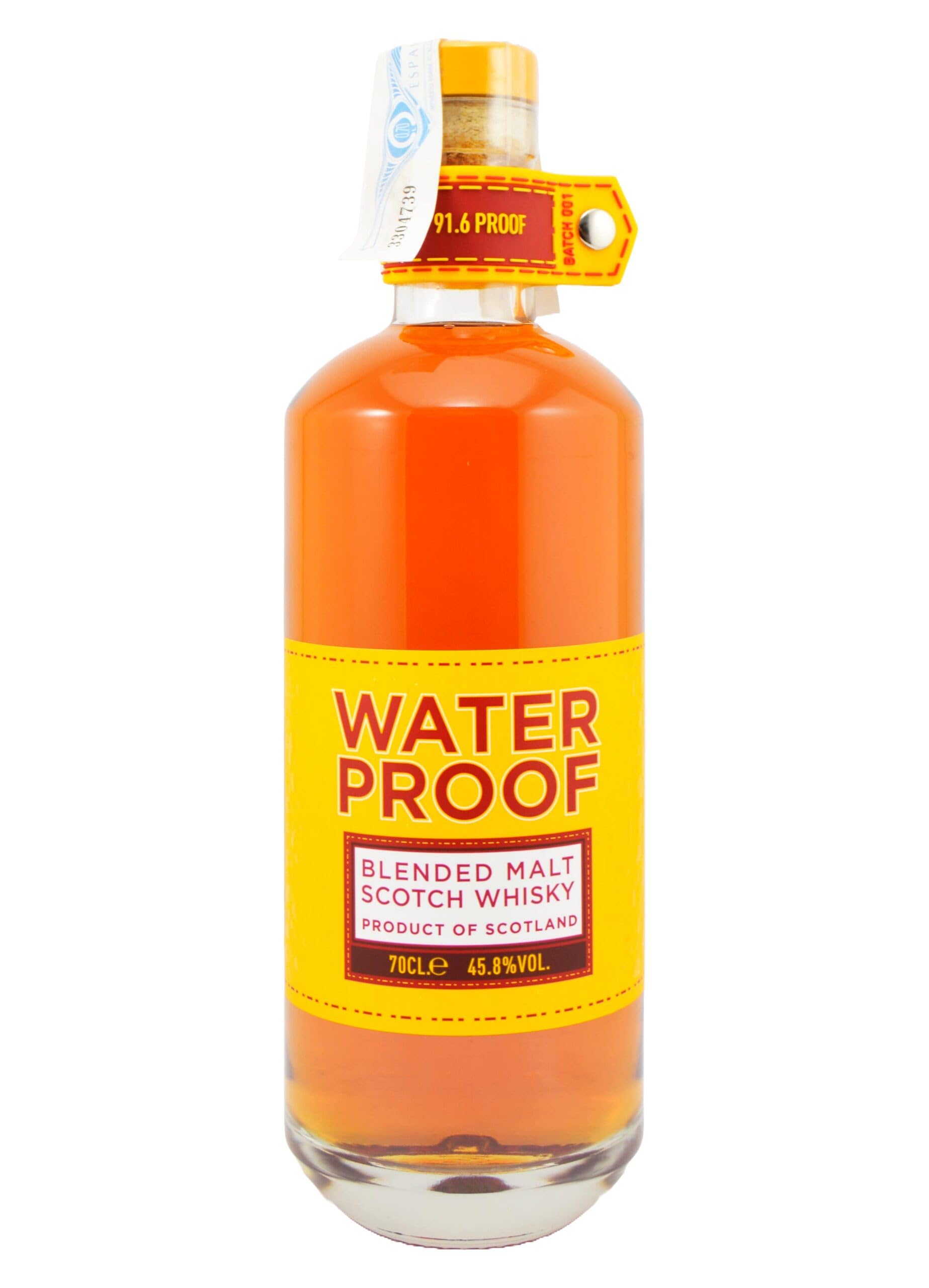 Waterproof Blended Malt Scotch Whisky 45,8% Vol. 0,7l