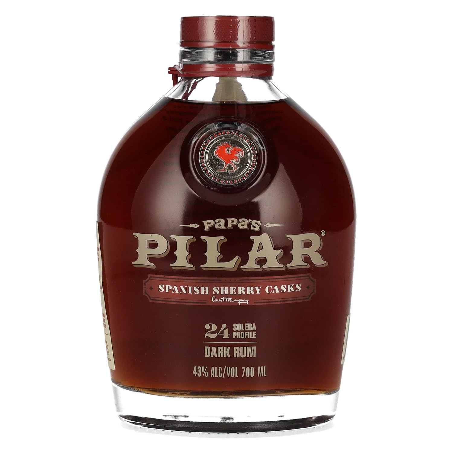 Papa's Pilar Solera SHERRY CASK FINISHED Dark Rum 43% Vol. 0,7l