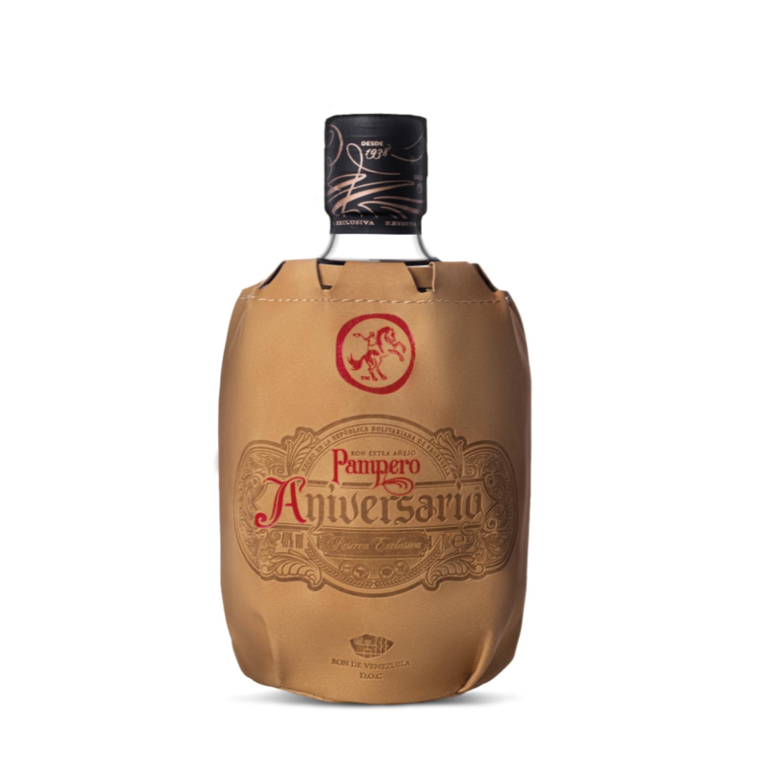 Pampero Aniversario Reserva Exclusiva Ron Extra Añejo 40% Vol. 0,7l in Ledertasche