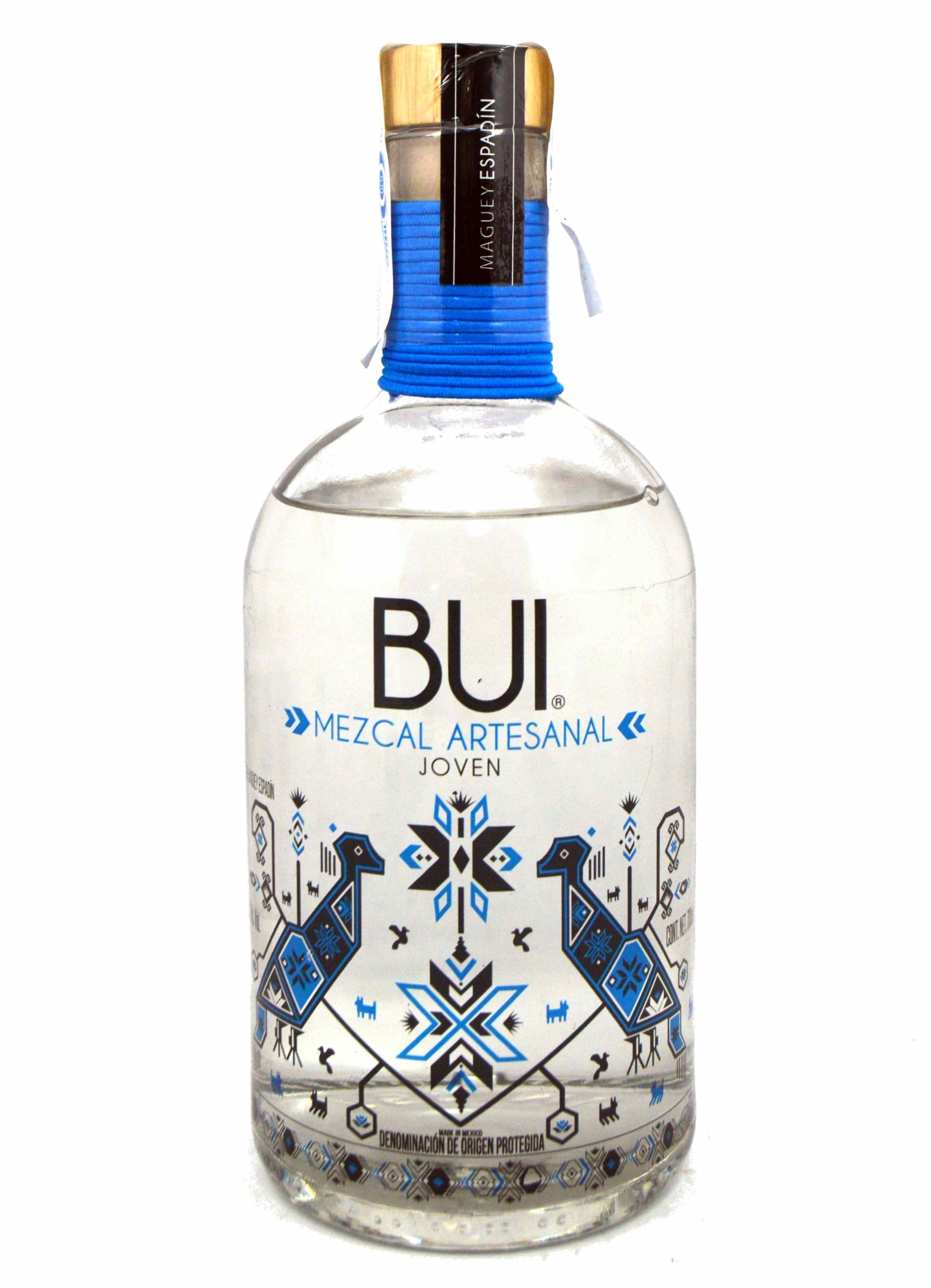 BUI Mezcal Artesanal 100% Maguey Espadín Joven 45% Vol. 0,7l — Piscosaveur