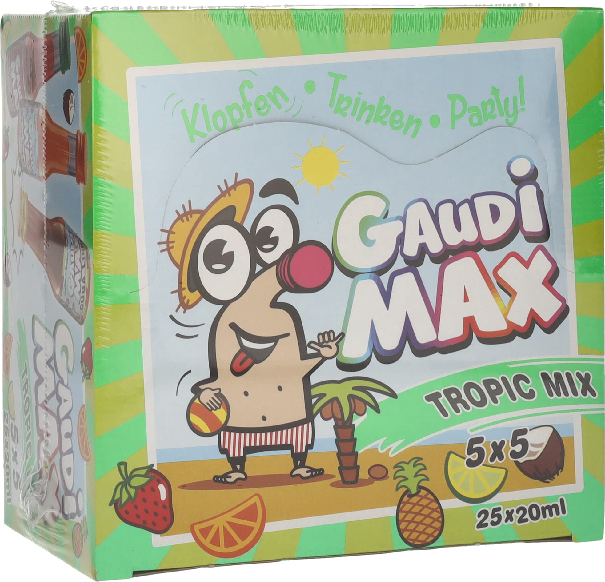 Gaudi-Max TROPIC MIX 16,6% Vol. 25x0,02l — Piscosaveur