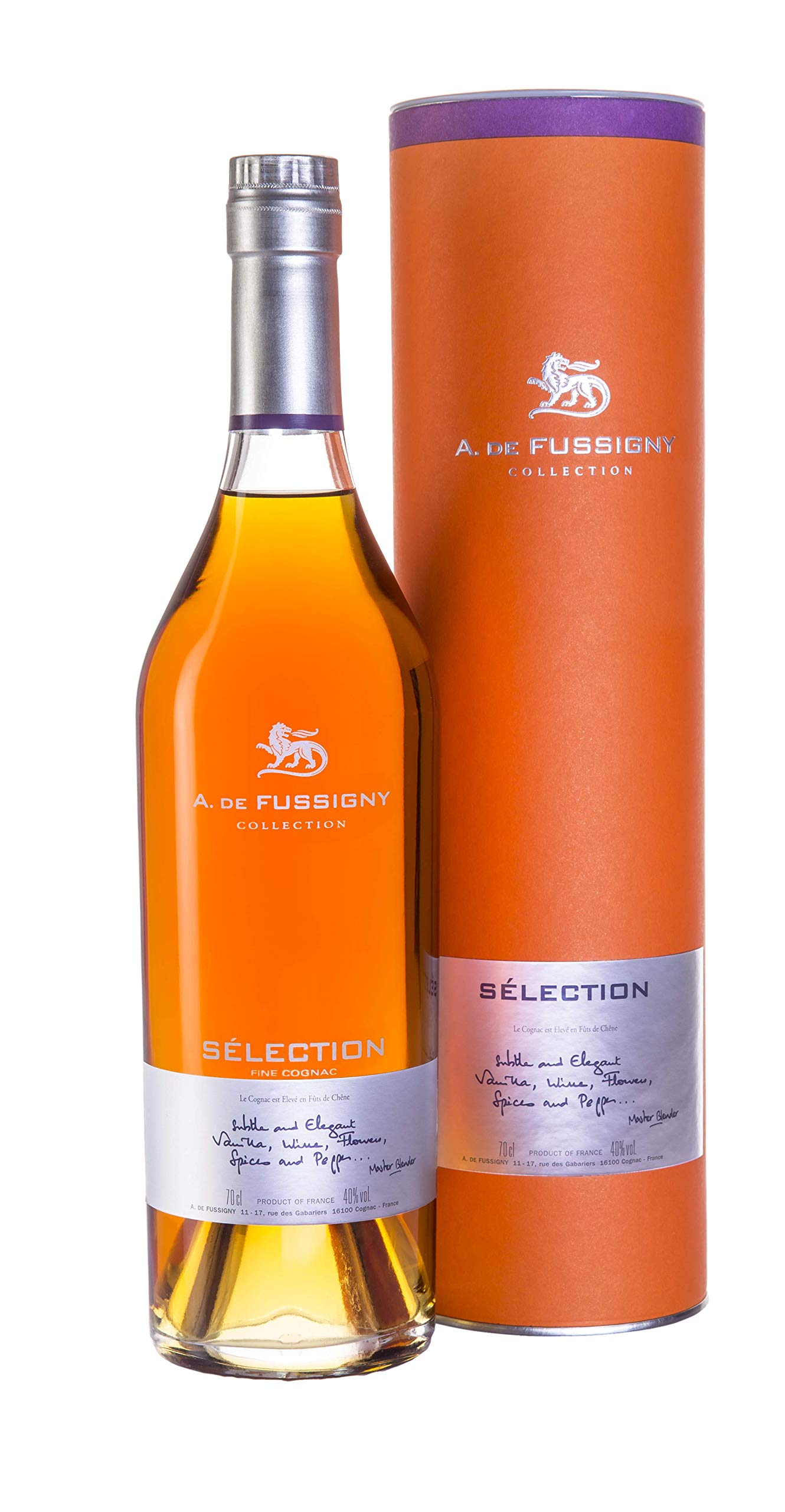 A. de Fussigny SÉLECTION Fine Cognac 40% Vol. 0,7l