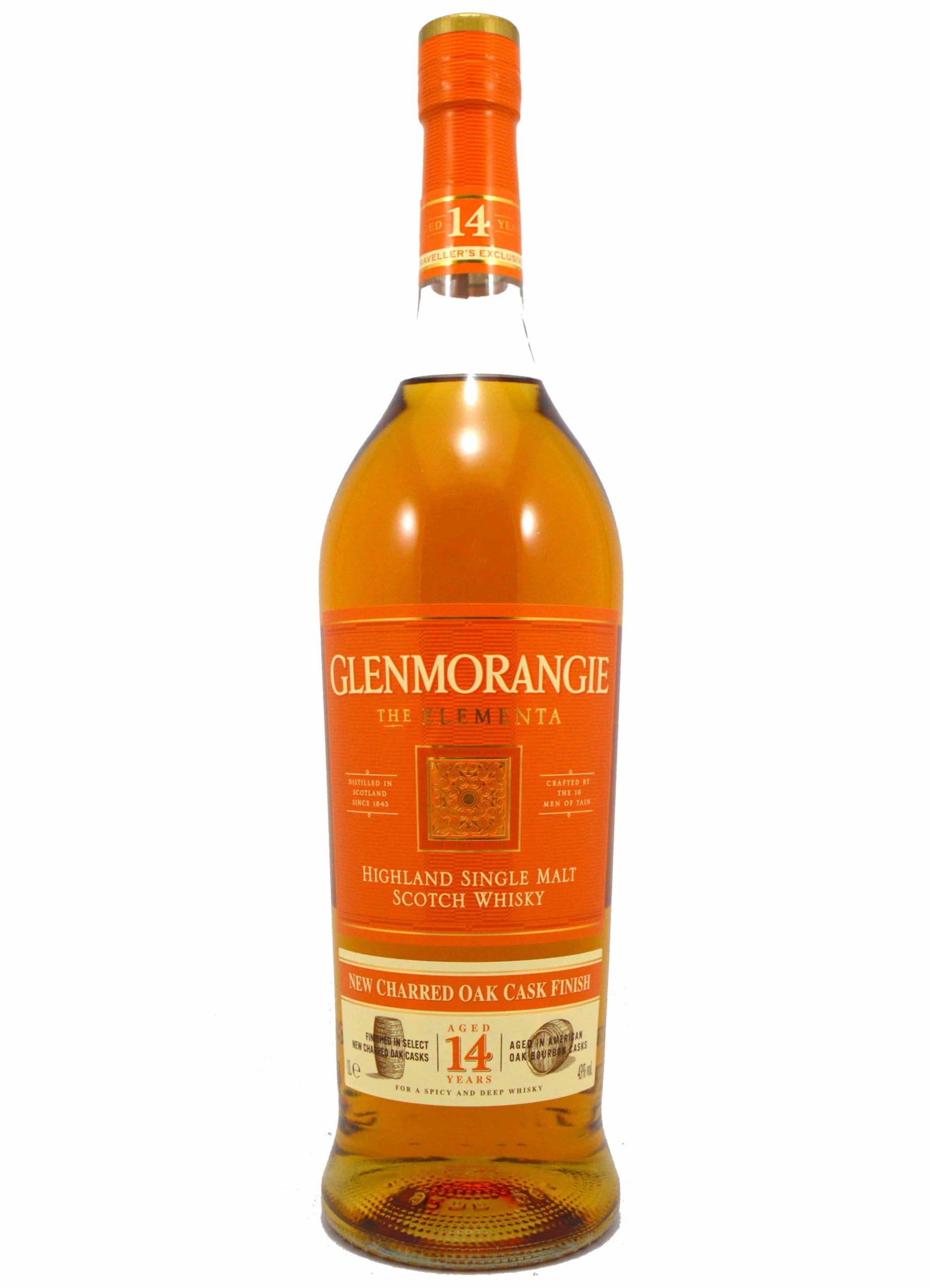Glenmorangie The ELEMENTA 14 Years Old New Charred Oak Cask Finish 43% — Piscosaveur