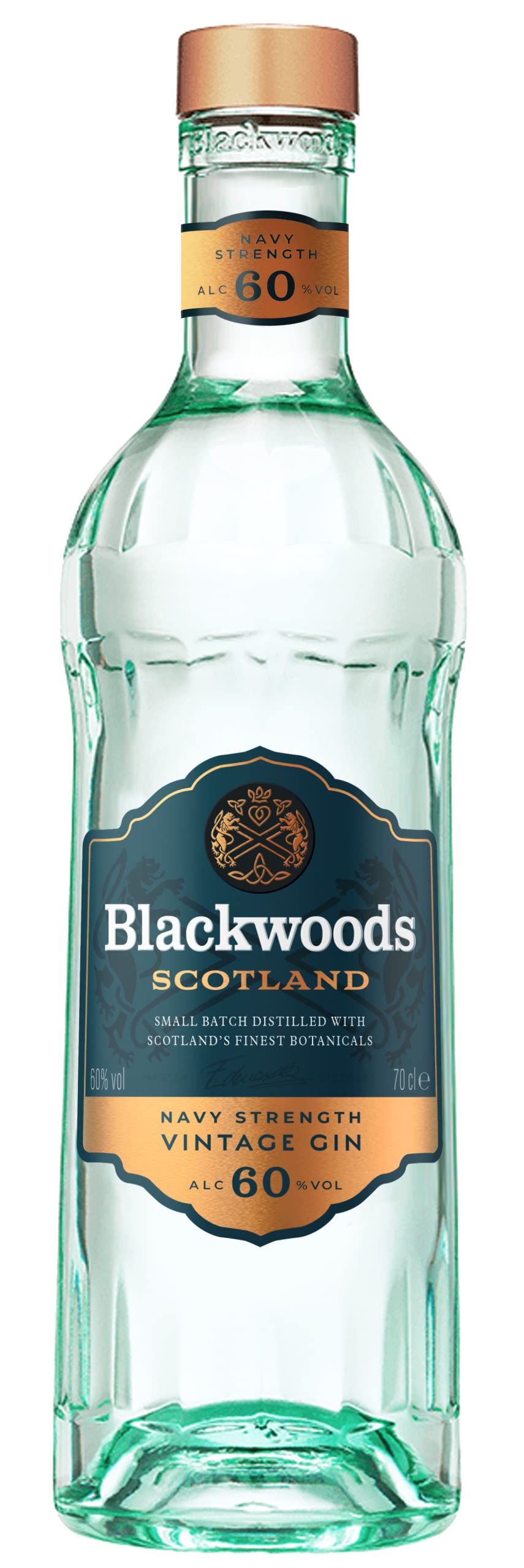 Blackwoods Vintage Dry Gin Limited Edition Superior 2012 60% Vol. 0,7l — Piscosaveur