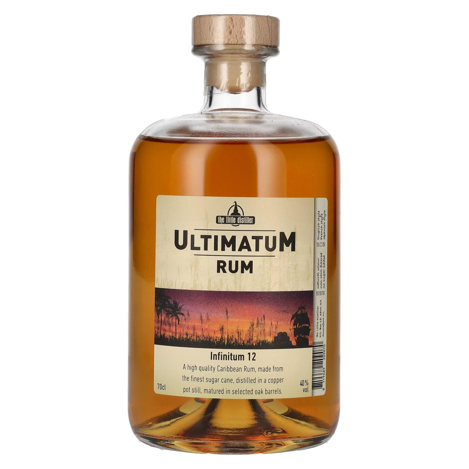 UltimatuM Rum Infinitum 12 40% Vol. 0,7l — Piscosaveur