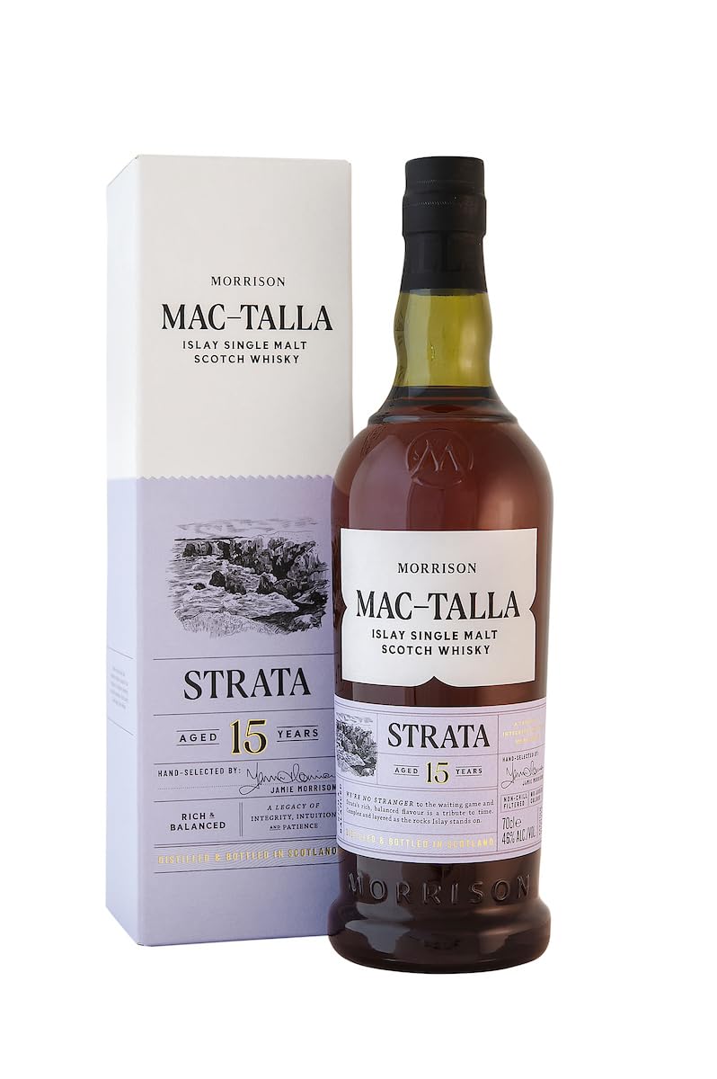 Mac-Talla Morrison 15 Years Old STRATA Islay Single Malt Whisky 46% Vo — Piscosaveur