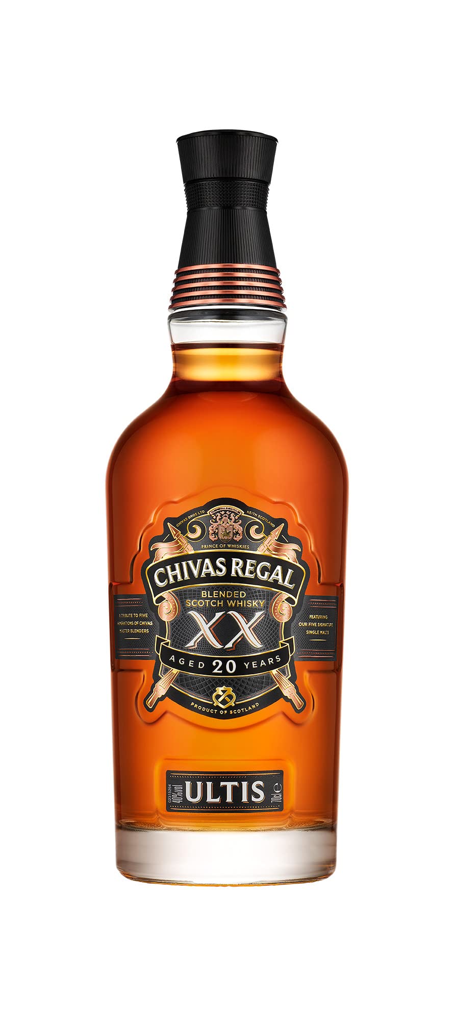 Chivas Regal ULTIS XX 20 Years Old Blended Scotch Whisky 40% Vol. 0,7l — Piscosaveur