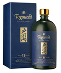 Togouchi 15 Years Old Japanese Blended Whisky 43,8% Vol. 0,7l en boîte — Piscosaveur