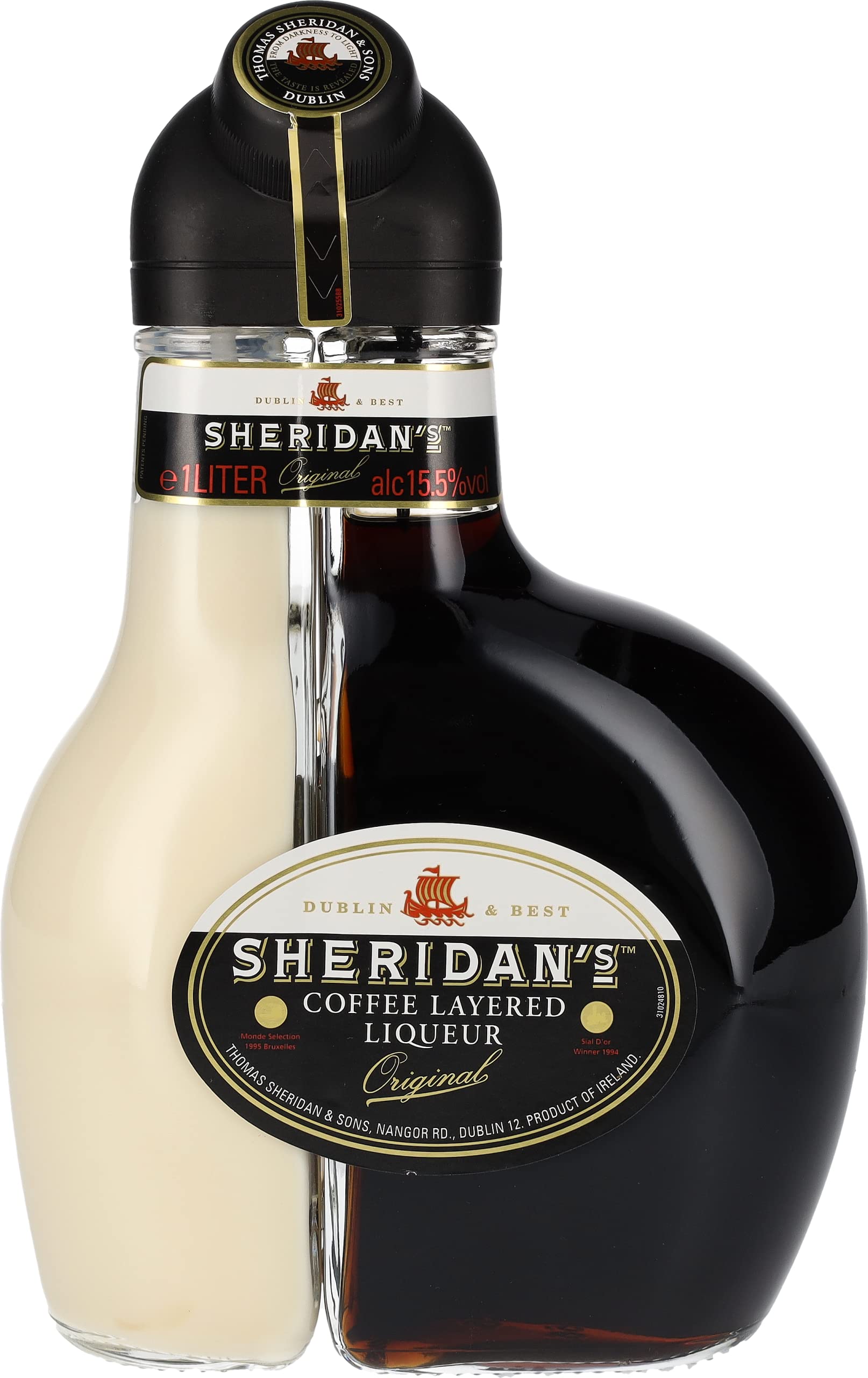 Sheridan's Coffee layered Liqueur 15,5% Vol. 1l — Piscosaveur