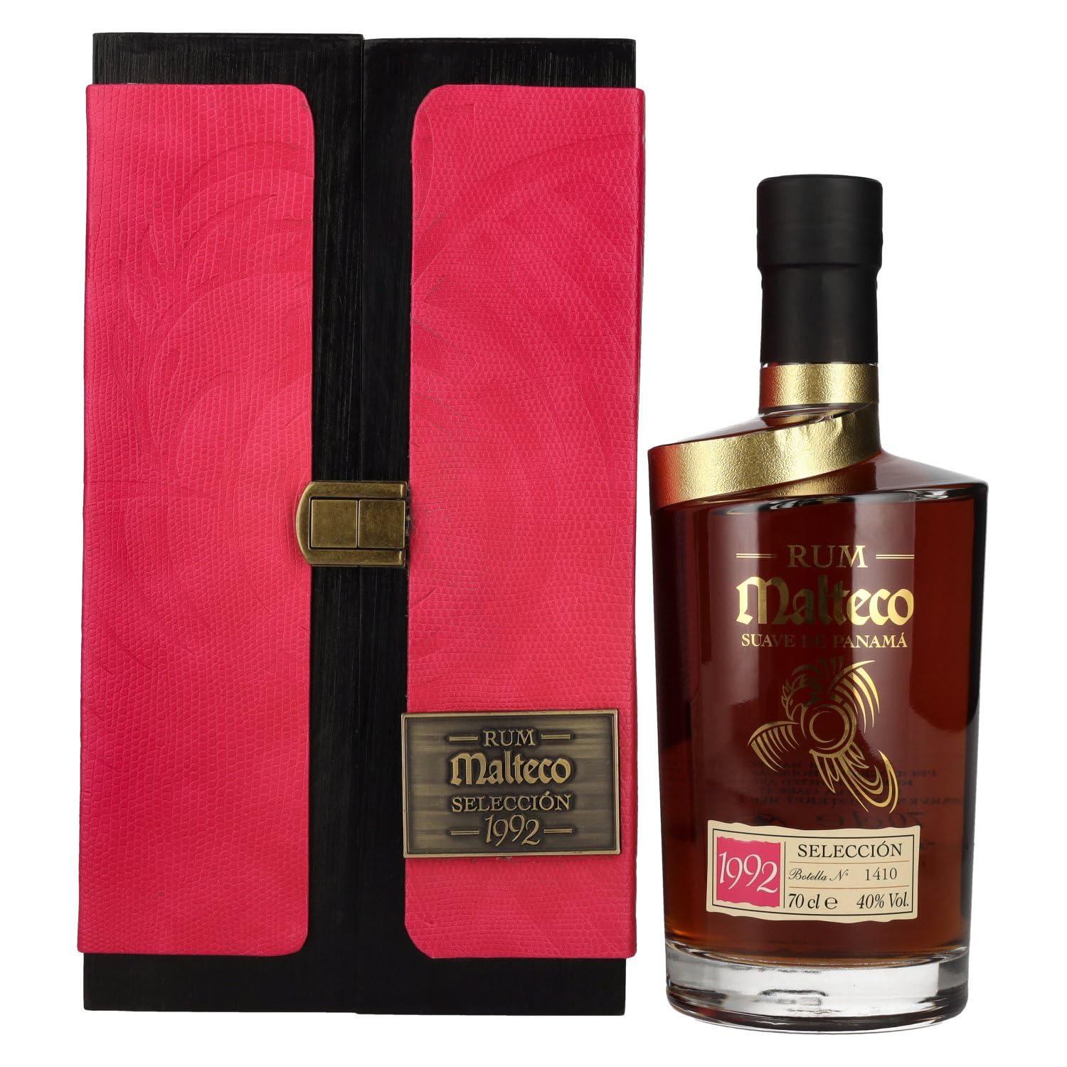 Ron Malteco SELECCIÓN 1992 40% Vol. 0,7l in Holzkiste — Piscosaveur