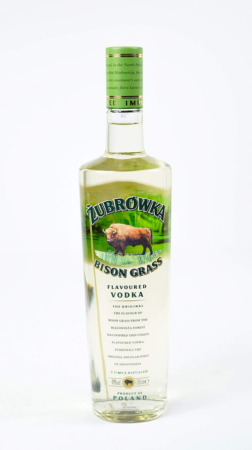 Zubrowka BISON GRASS Flavoured Vodka 40% Vol. 1l — Piscosaveur
