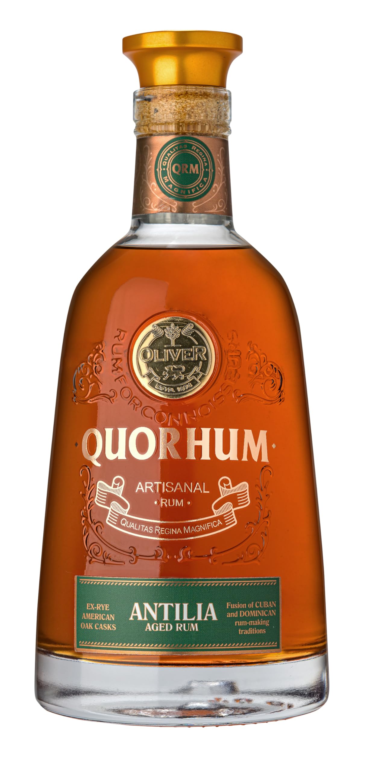 Ron Quorhum ANTILIA Artisanal Rum 40% Vol. 0,7l — Piscosaveur