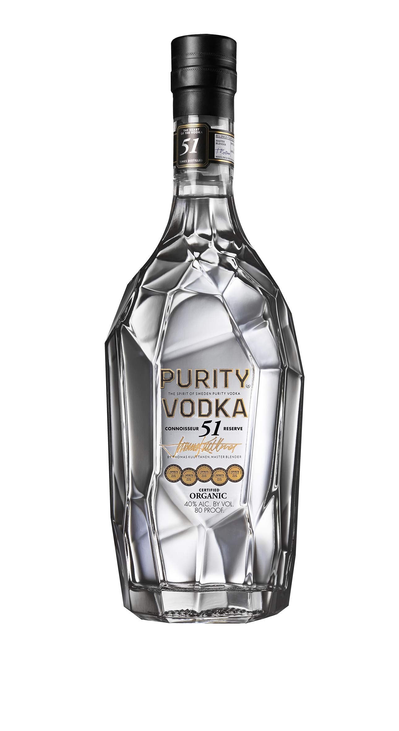 Purity CONNOISSEUR 51 RESERVE Vodka 40% Vol. 0,7l — Piscosaveur