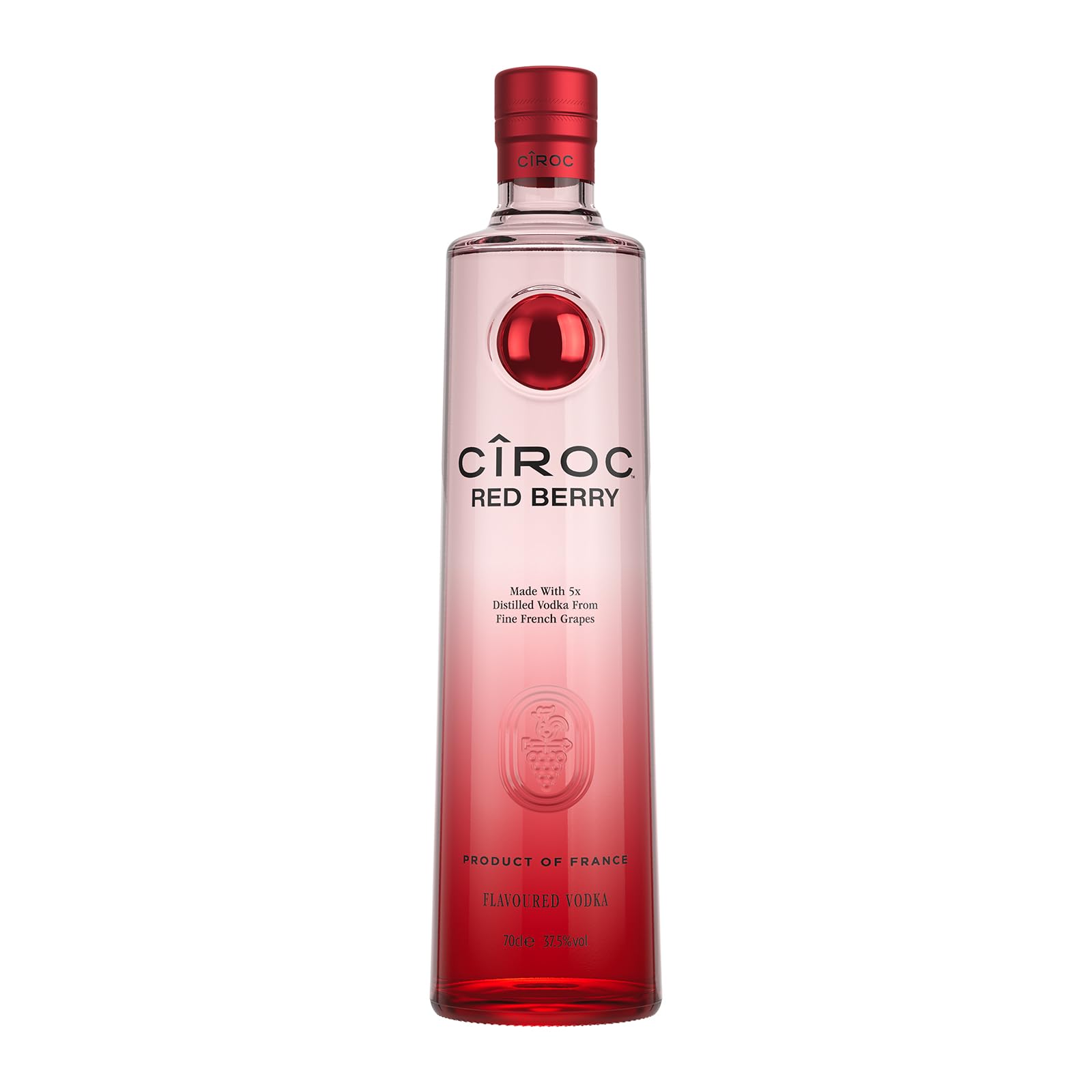Cîroc RED BERRY Flavoured Vodka 37,5% Vol. 0,7l — Piscosaveur
