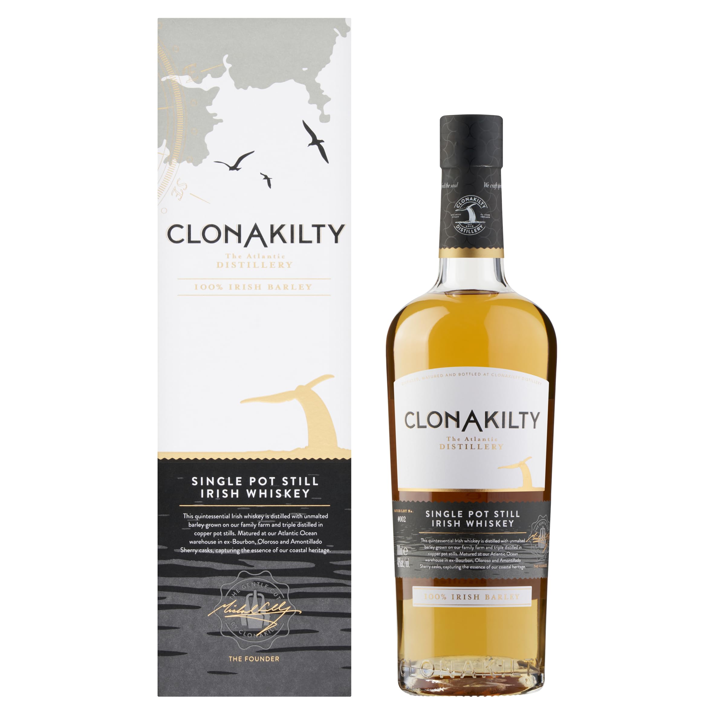 Clonakilty Single Pot Still Irish Whiskey 46% Vol. 0,7l en boîte cadea — Piscosaveur