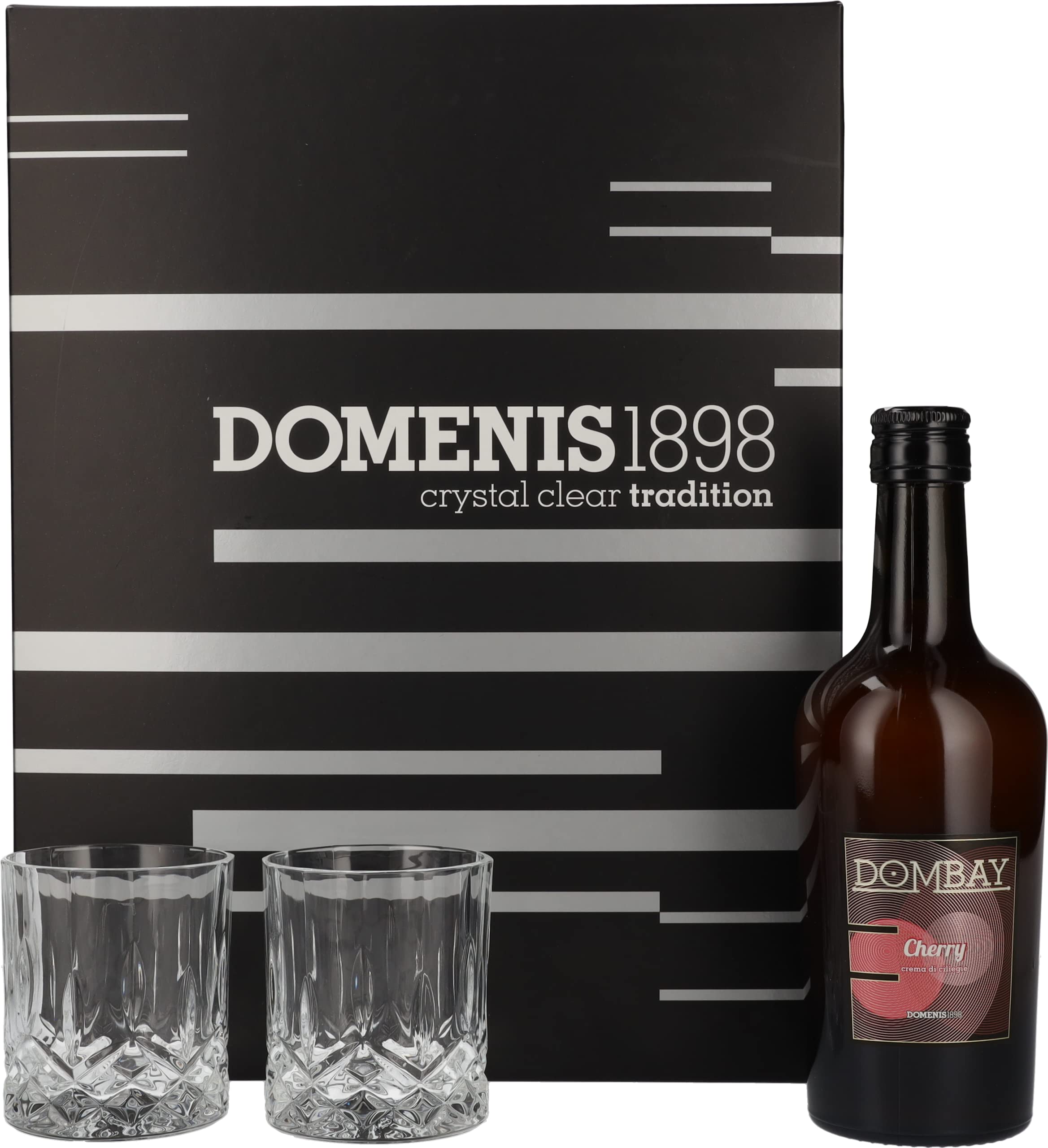 Domenis 1898 DOMBAY Cherry crema di ciliegie 17% Vol. 0,5l en boîte ca — Piscosaveur
