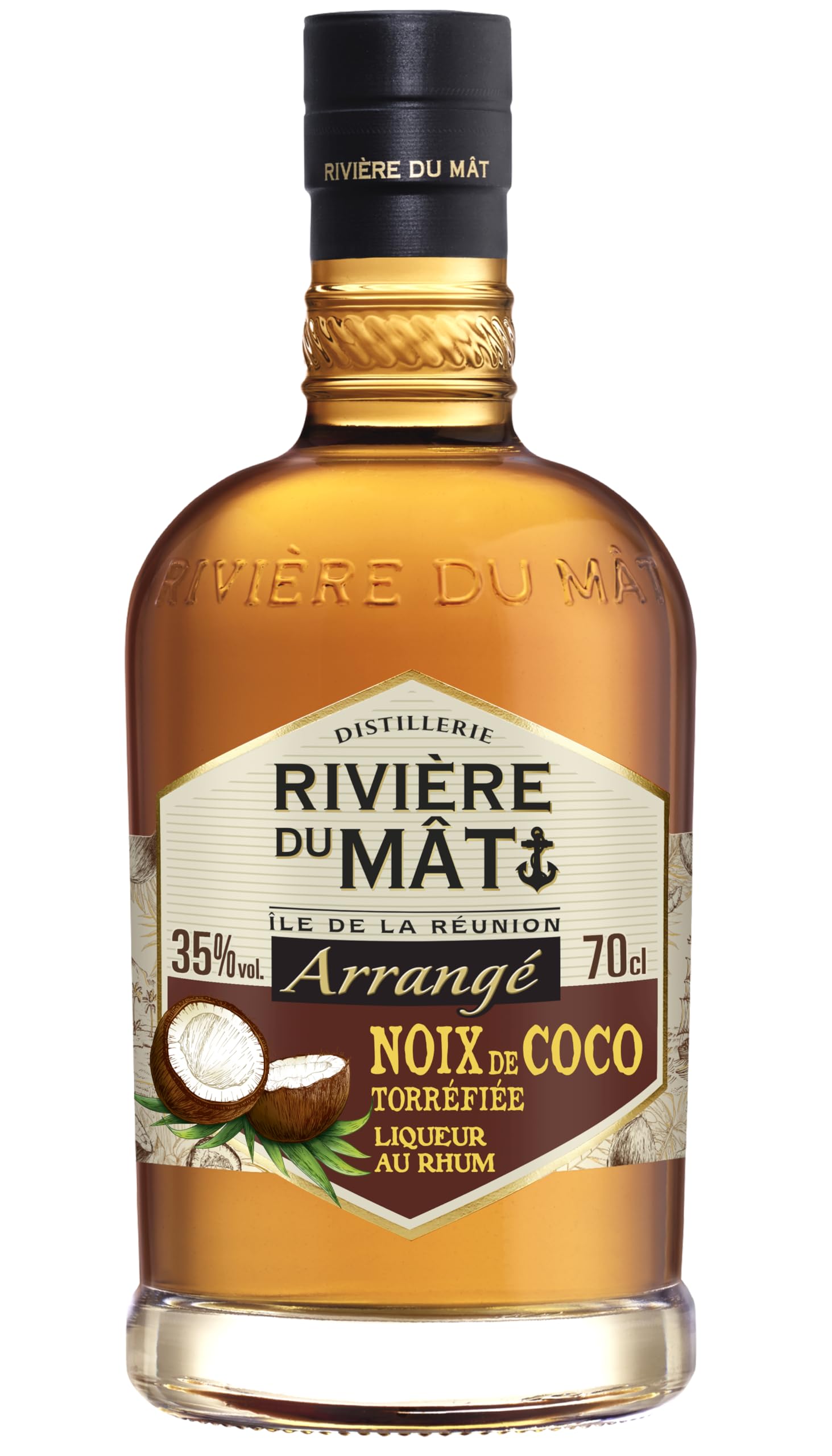 Rivière du Mât Arrangé Noix de Coco Torrèfiée 35% Vol. 0,7l