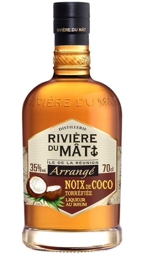 Rivière du Mât Arrangé Noix de Coco Torrèfiée 35% Vol. 0,7l — Piscosaveur
