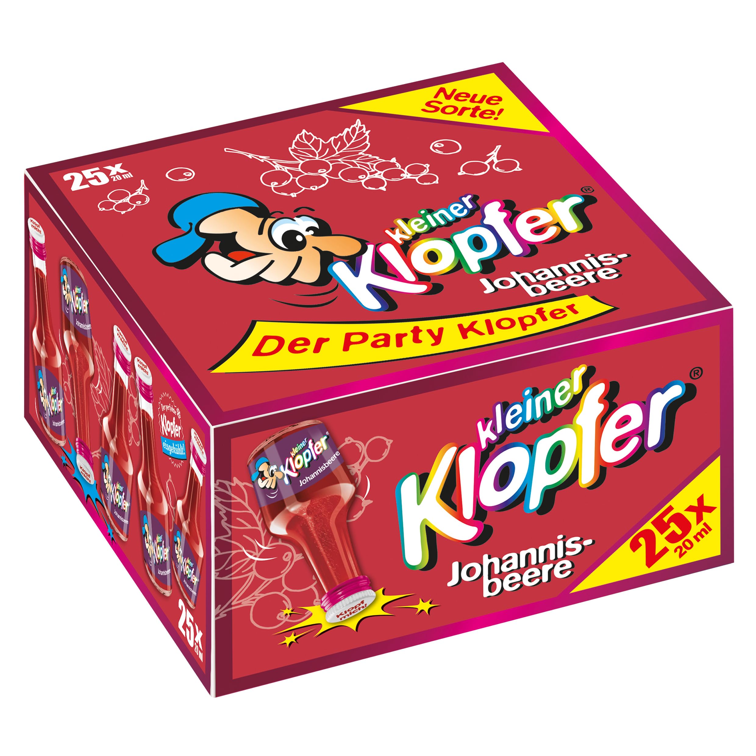 Kleiner Klopfer Johannisbeere 15% Vol. 25x0,02l — Piscosaveur
