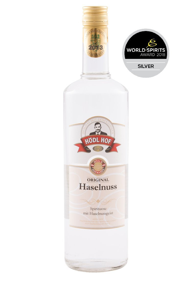 Hödl Hof HASELNUSS Haselnussgeist 33% Vol. 1l — Piscosaveur