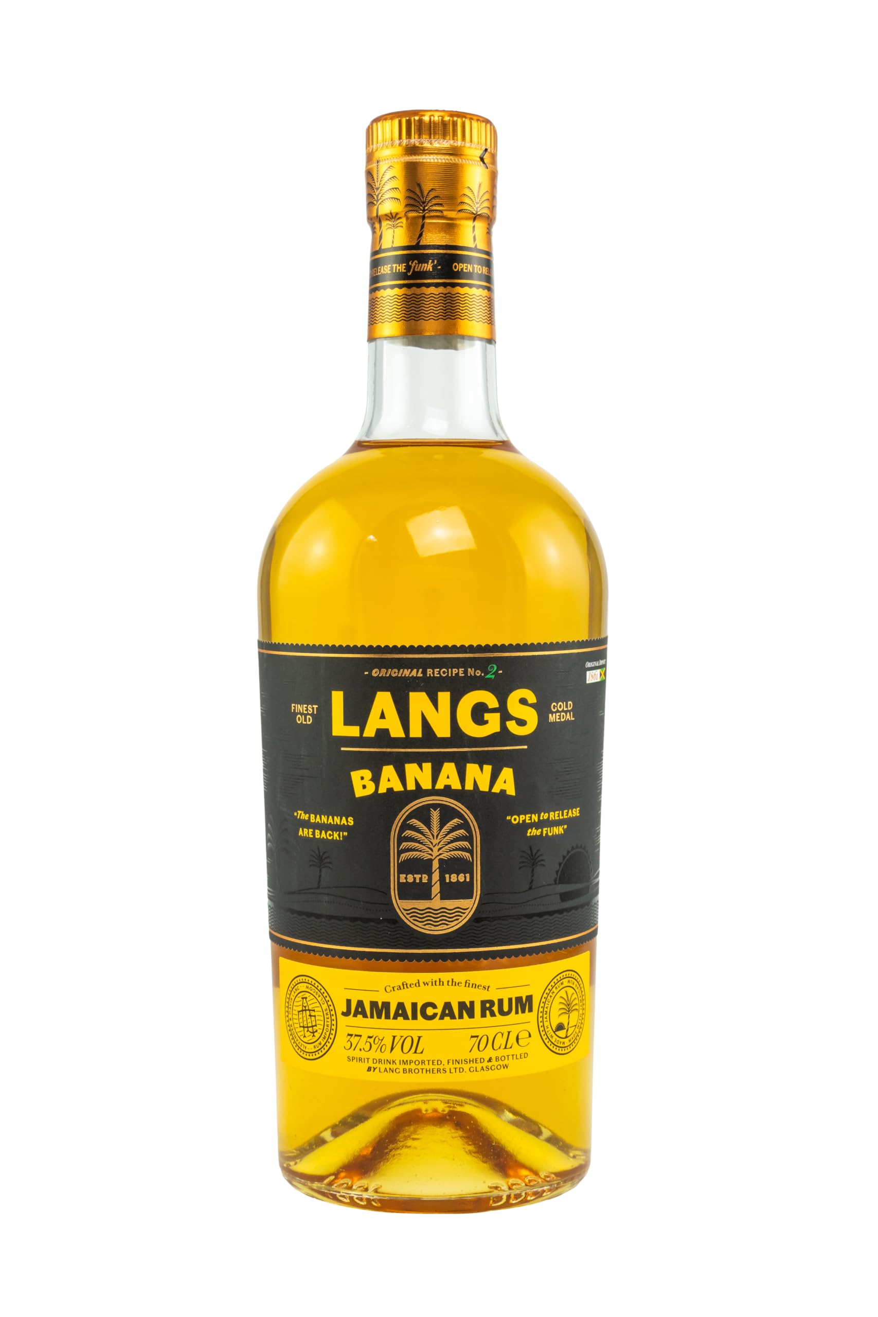 Langs Banana Jamaican Spirit Drink 37,5% Vol. 0,7l