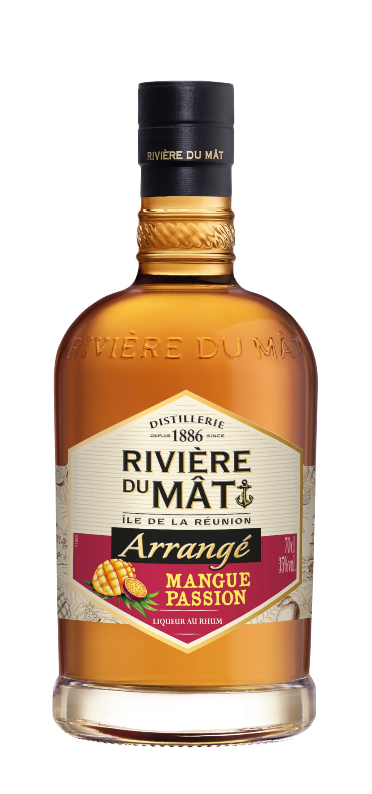 Rivière du Mât Arrangé MANGUE PASSION 35% Vol. 0,7l
