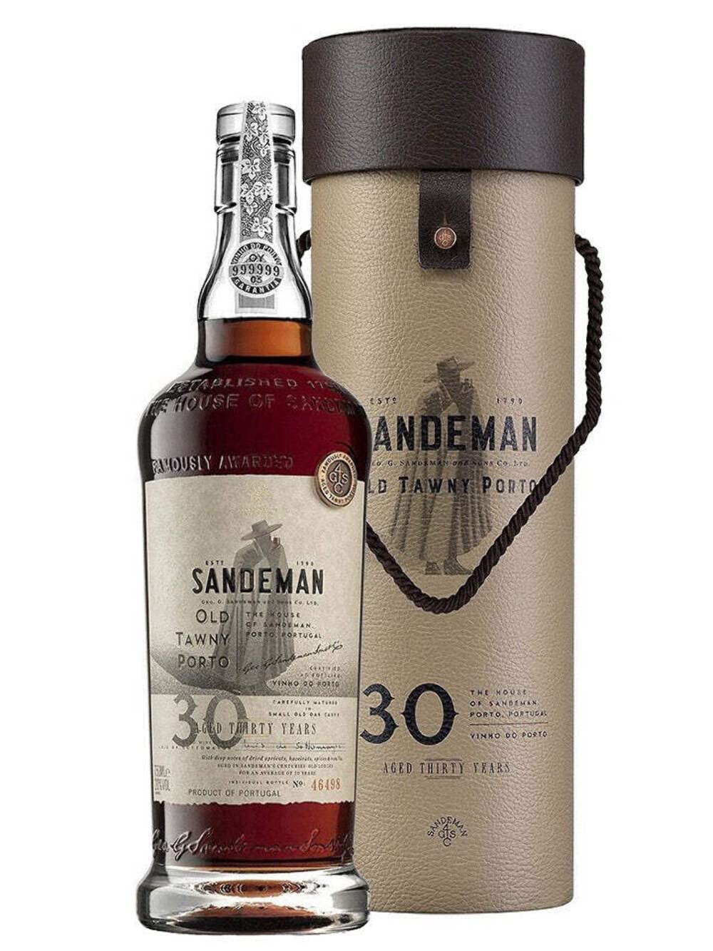 Sandeman 30 Years OLD TAWNY Porto 20% Vol. 0,75l en boîte cadeau — Piscosaveur