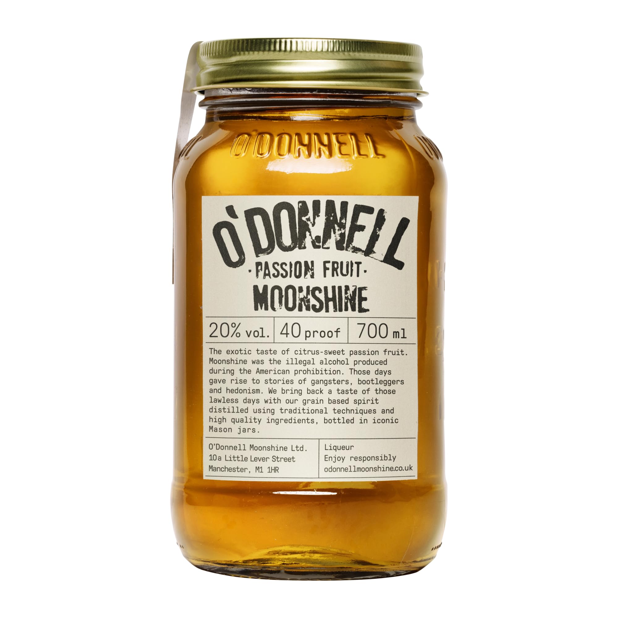 O'Donnell Moonshine PASSIONSFRUCHT Likör 20% Vol. 0,7l — Piscosaveur