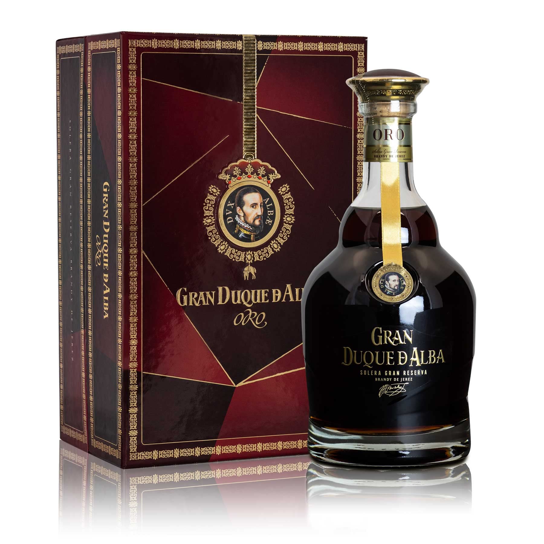 Gran Duque d'Alba ORO Solera Gran Reserva 40% Vol. 0,7l en boîte cadea — Piscosaveur